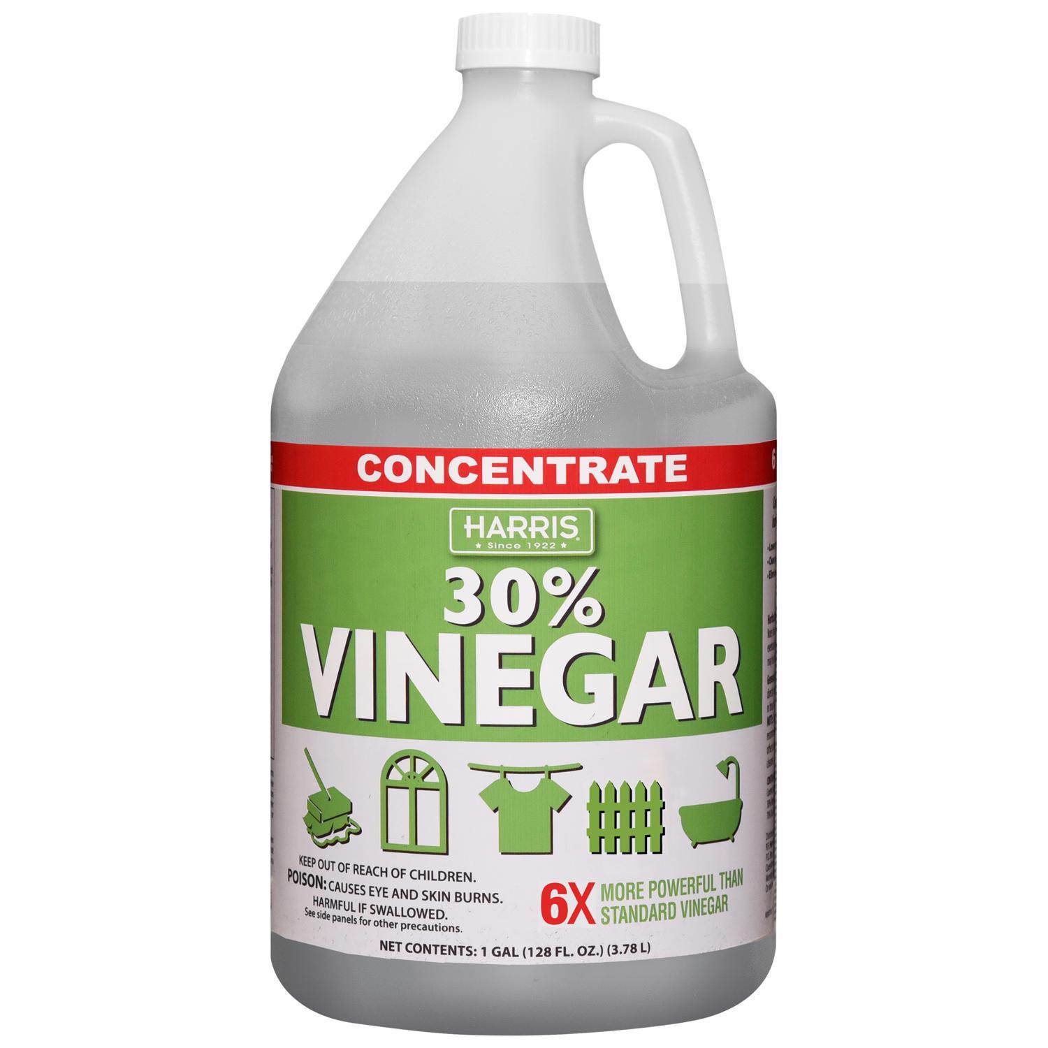 Harris Regular Scent Concentrated All Purpose Cleaning Vinegar Liquid 128 oz