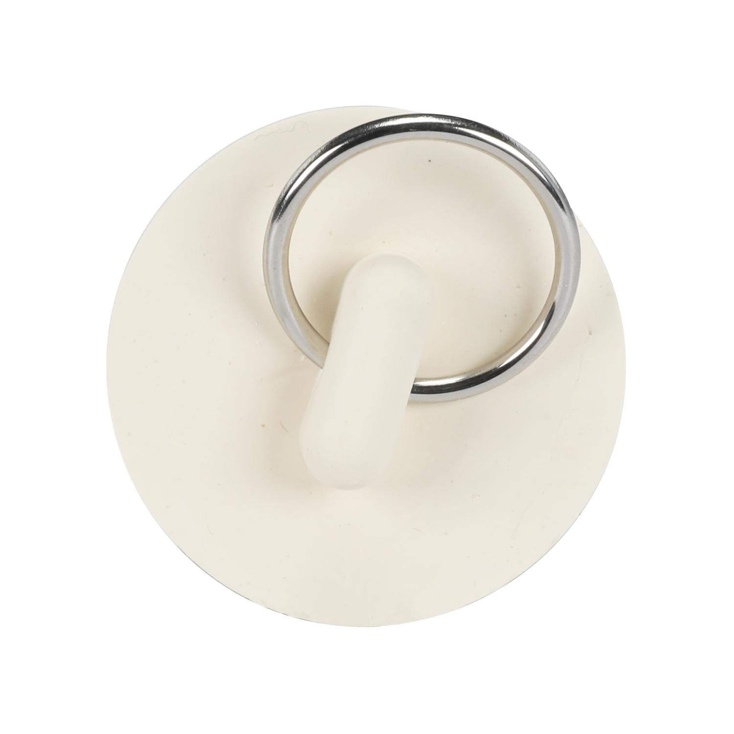Ace 1-1/4 in. White Rubber Sink Stopper