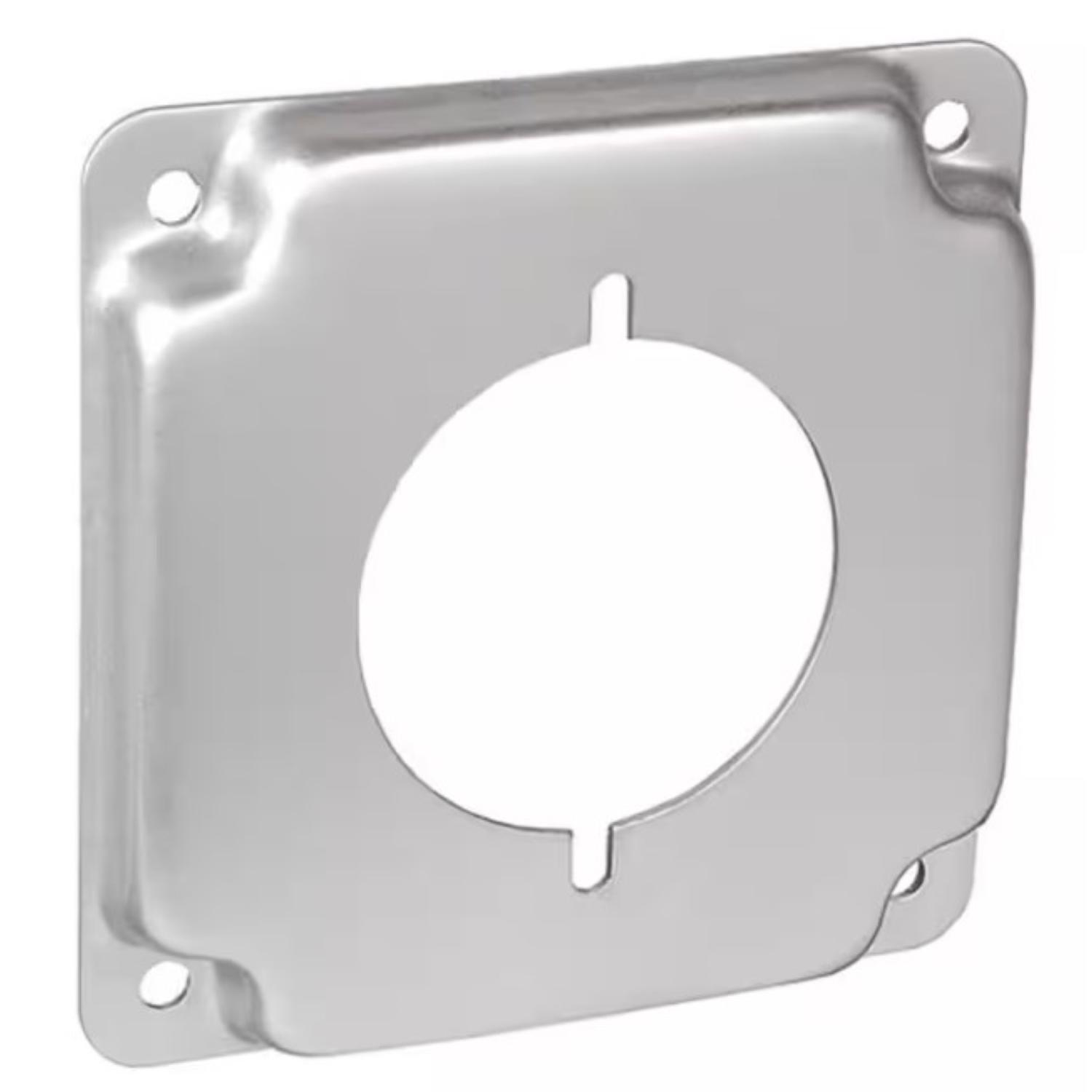 Southwire Square Steel 1 gang 30/50 Amp Receptacle Cover
