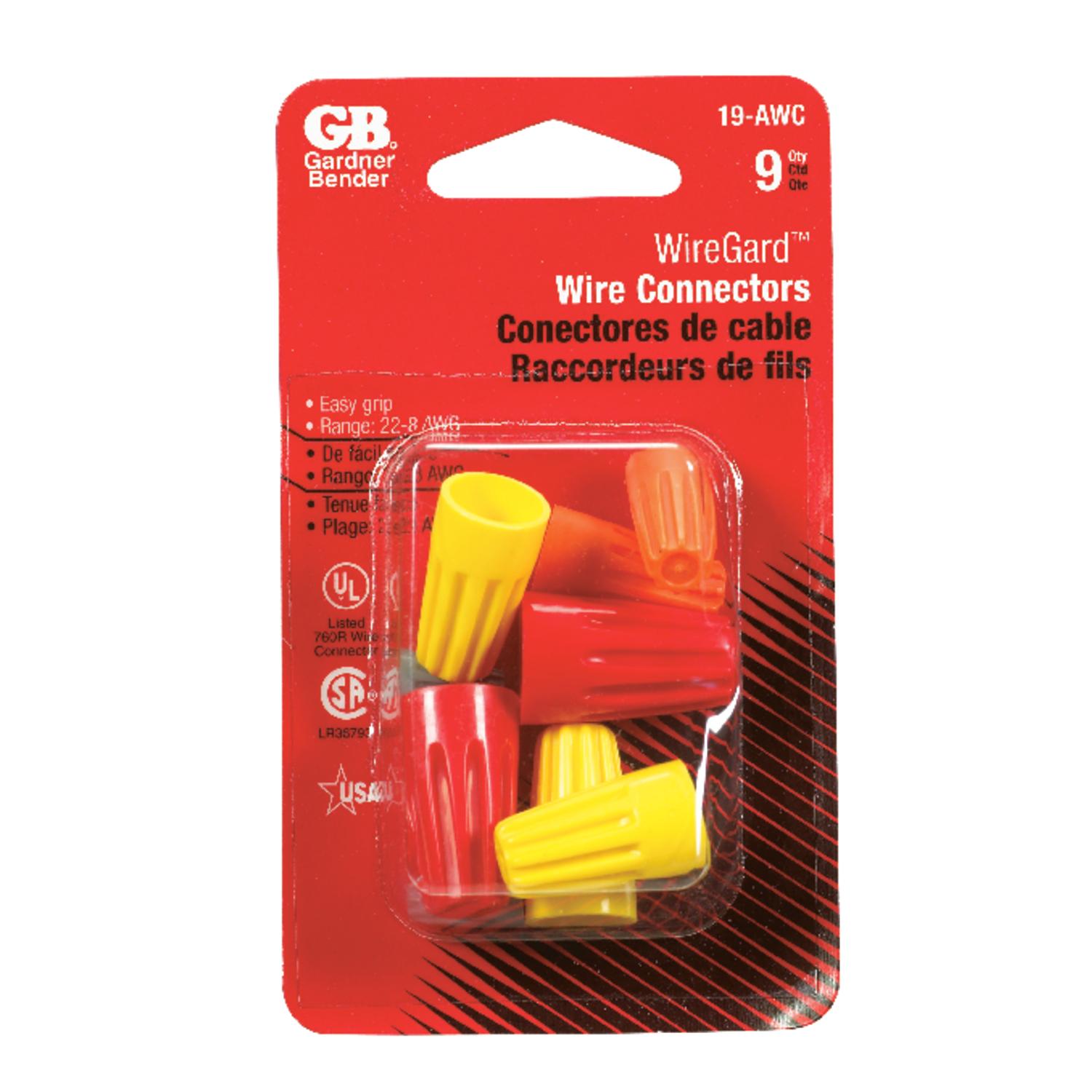 Gardner Bender WireGard Wire Connector Multicolored 9 pk