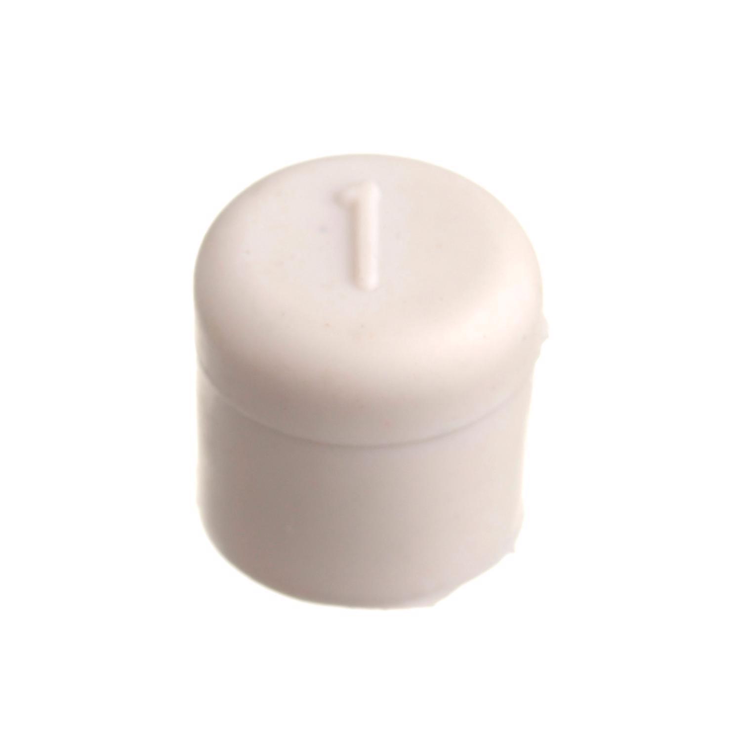Ace 1/2 in. W Rubber White Door Stop Tip Over the door clip 1.5 in.