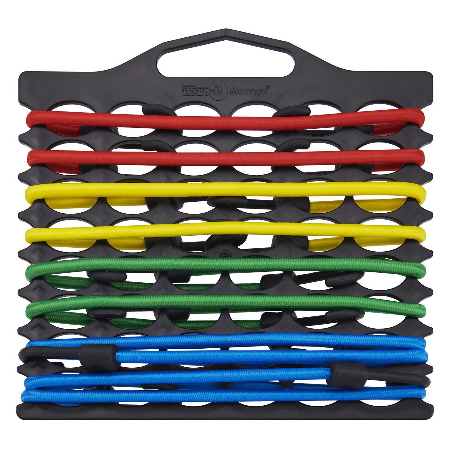 Wrap-It Bungee Buddy Assorted Bungee Cord Set 11.50 in. L 8 pk