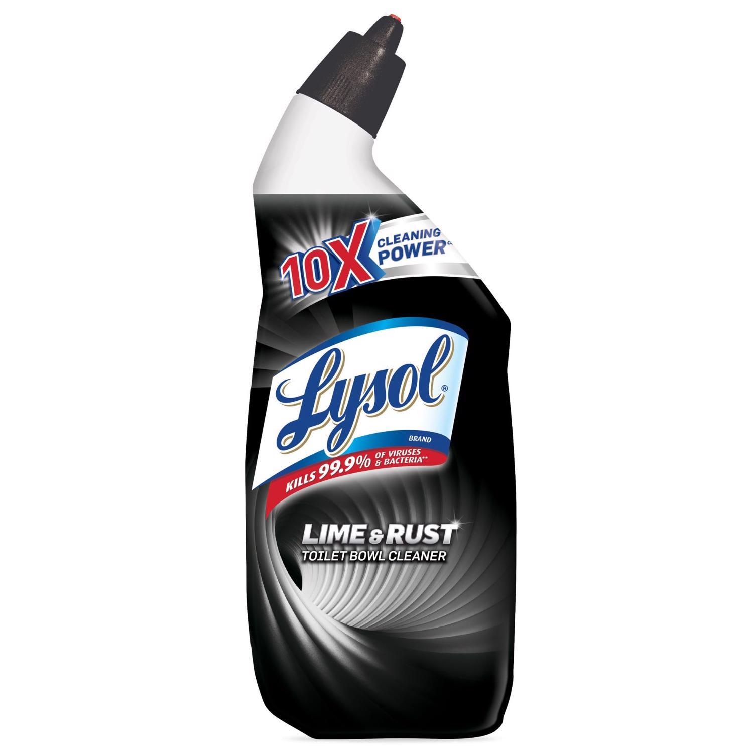 Lysol Fresh Scent Toilet Bowl Cleaner 24 oz Liquid