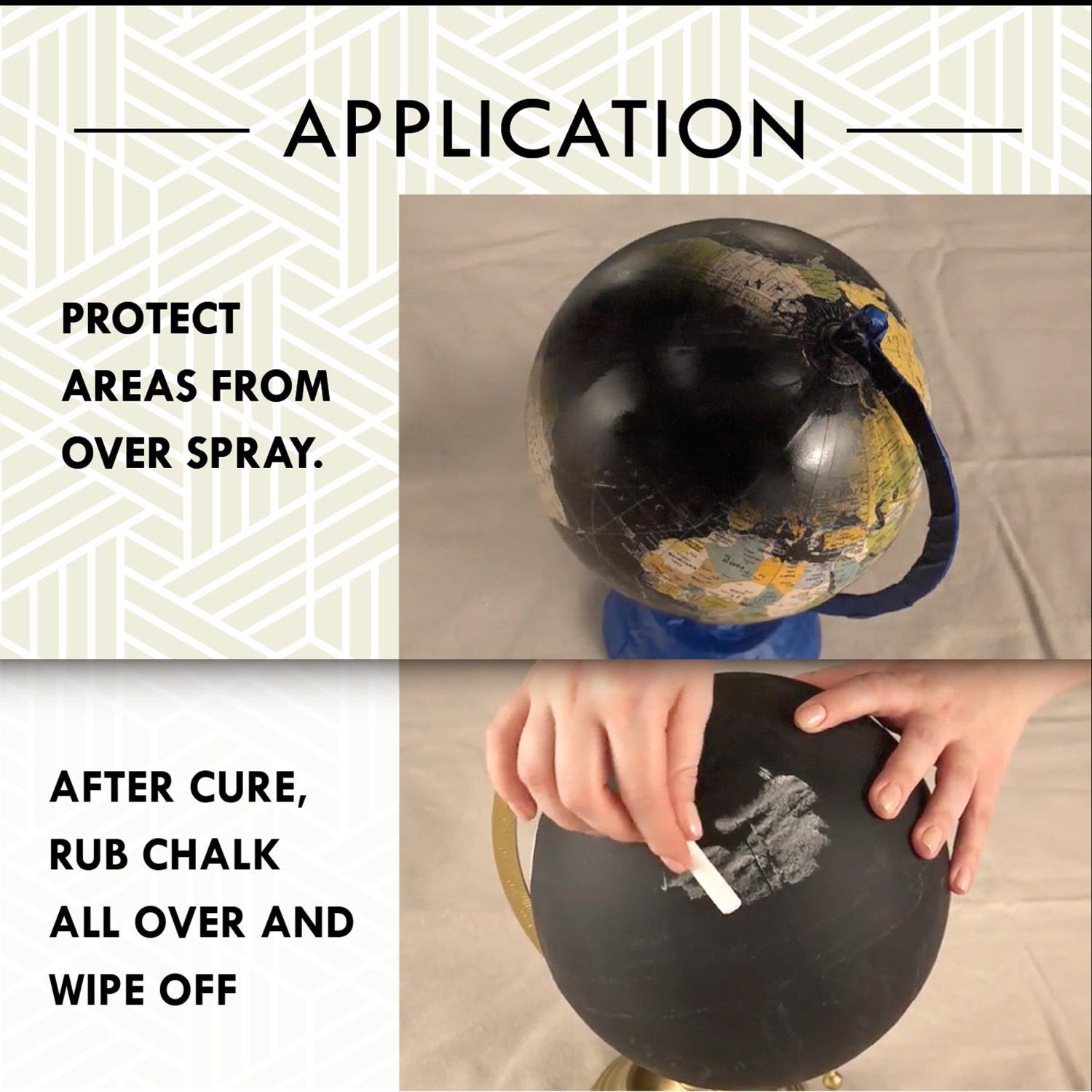 Rust-Oleum Flat Black Chalkboard Paint 11 oz