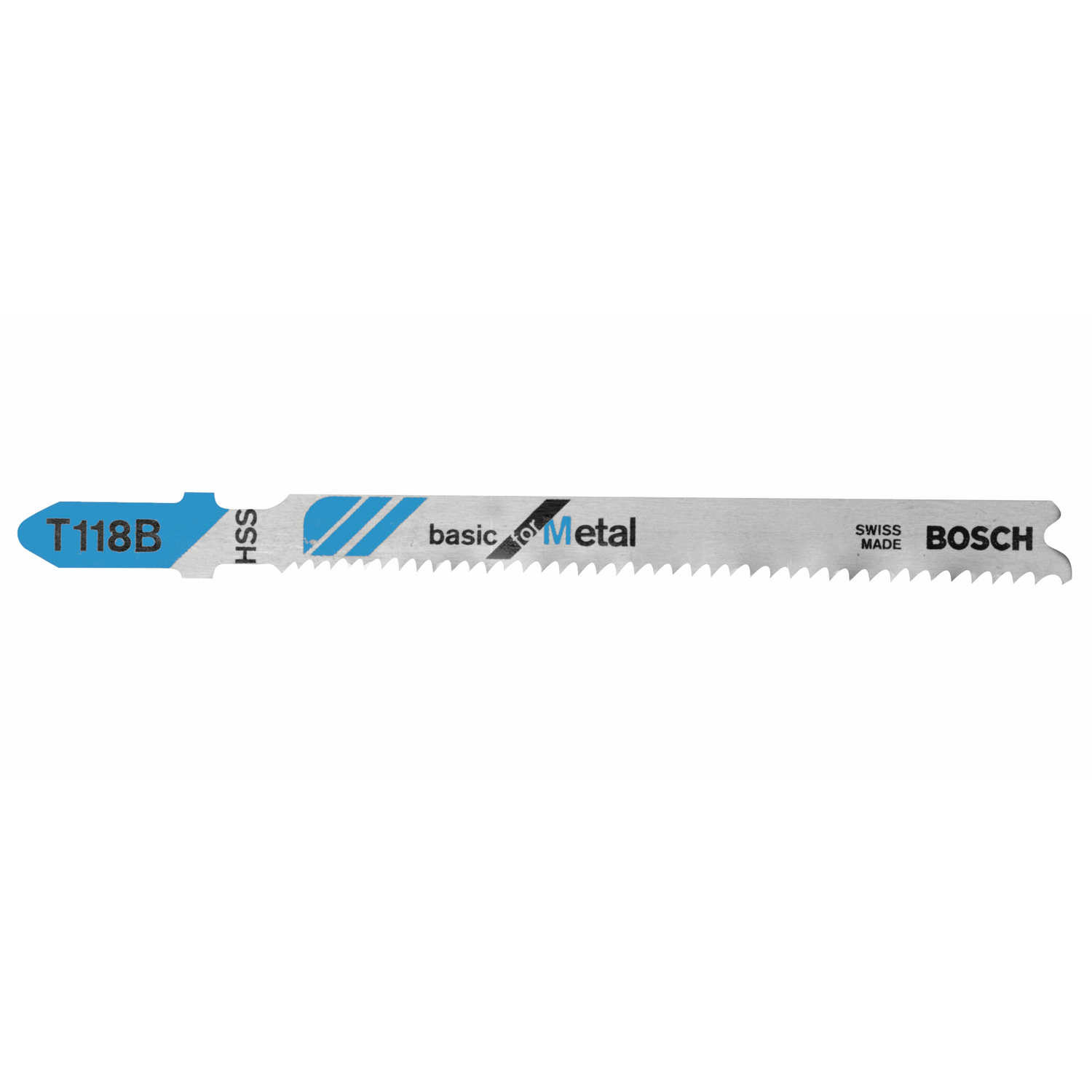 Bosch 3-5/8 in. High Carbon Steel T-Shank Jig Saw Blade 14 TPI 5 pk