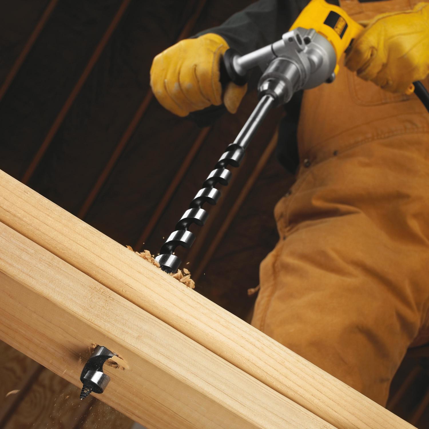 DeWalt 7/8 in. D X 17 in. L Power Ship Auger Bit Hardened Alloy Steel 1 pc