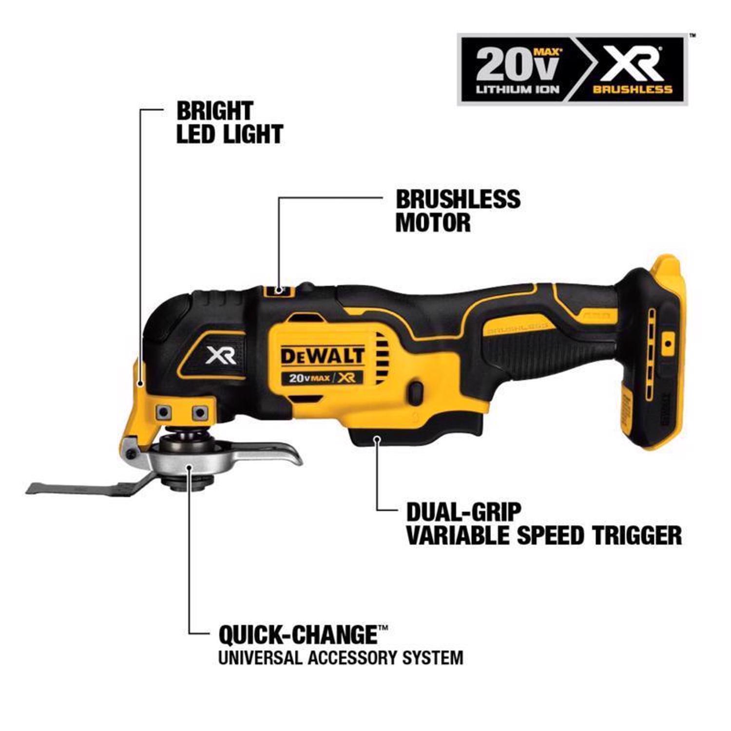 DeWalt 20V MAX Cordless Brushed 10 Tool Combo Kit