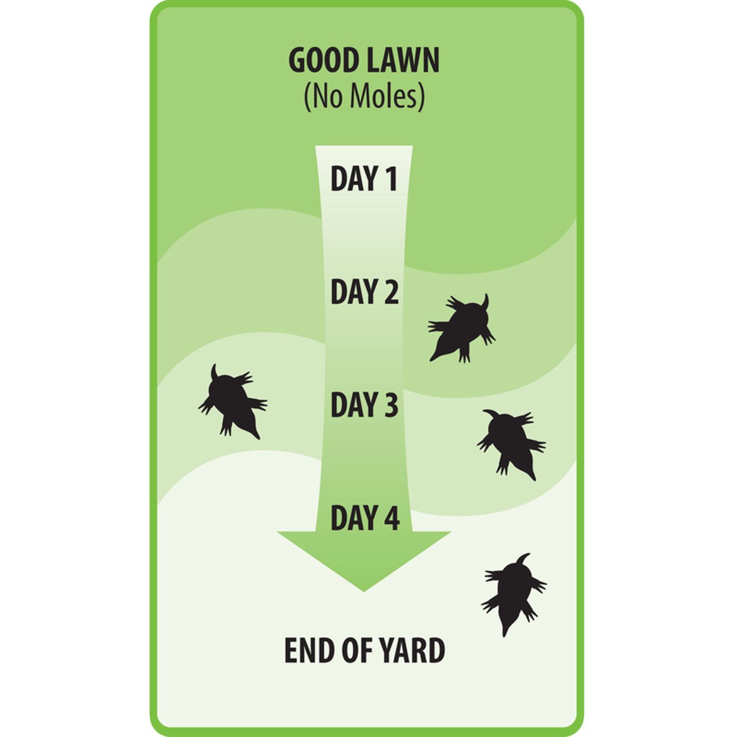 Victor Dual Action Animal Repellent Granules For Gophers and Moles 10 lb.