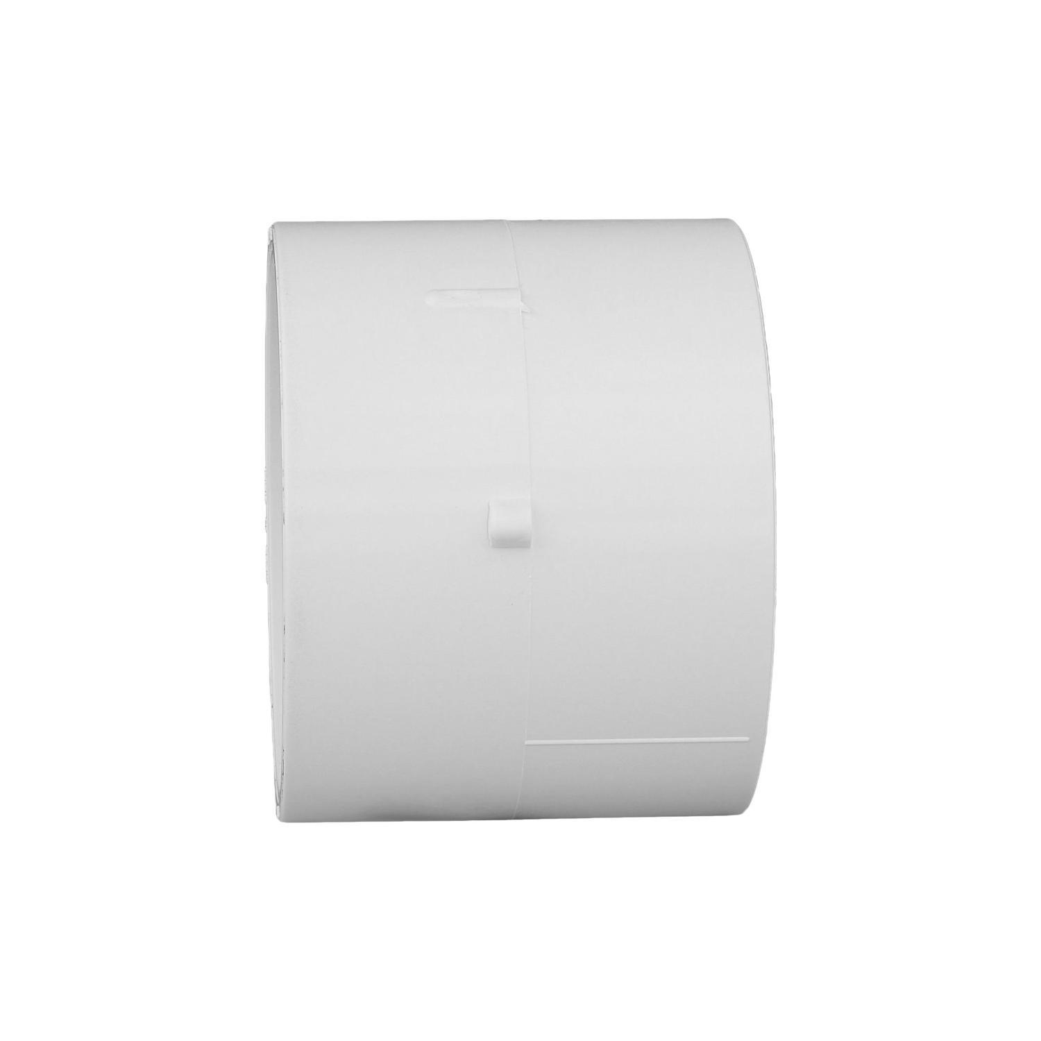 Charlotte Pipe 2 in. Hub X 2 in. D Hub PVC Coupling 1 pk