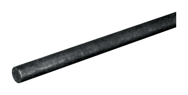 Boltmaster 3/8 in. Dia. x 4 ft. L Hot Rolled Steel Unthreaded Rod