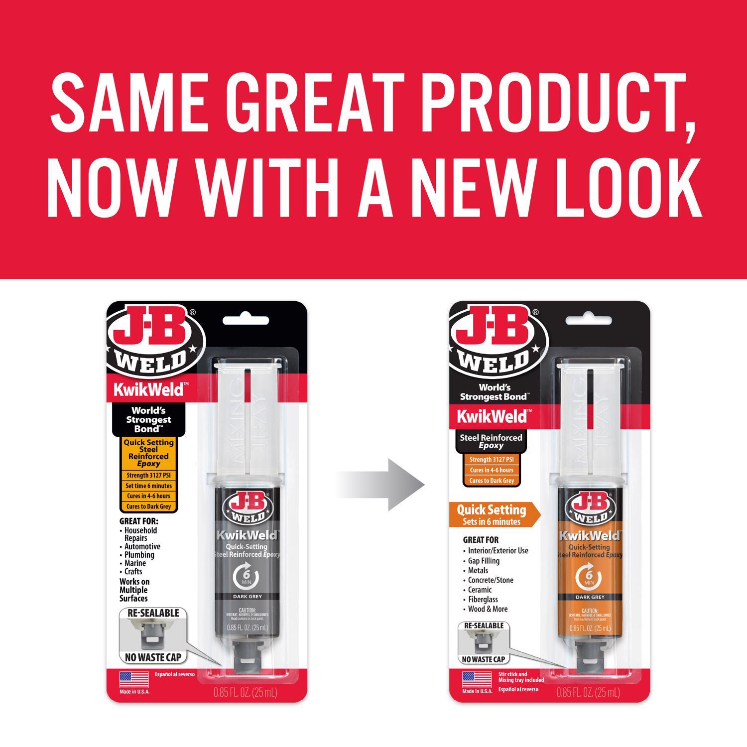 J-B Weld KwikWeld High Strength Automotive Epoxy Liquid 0.85 oz
