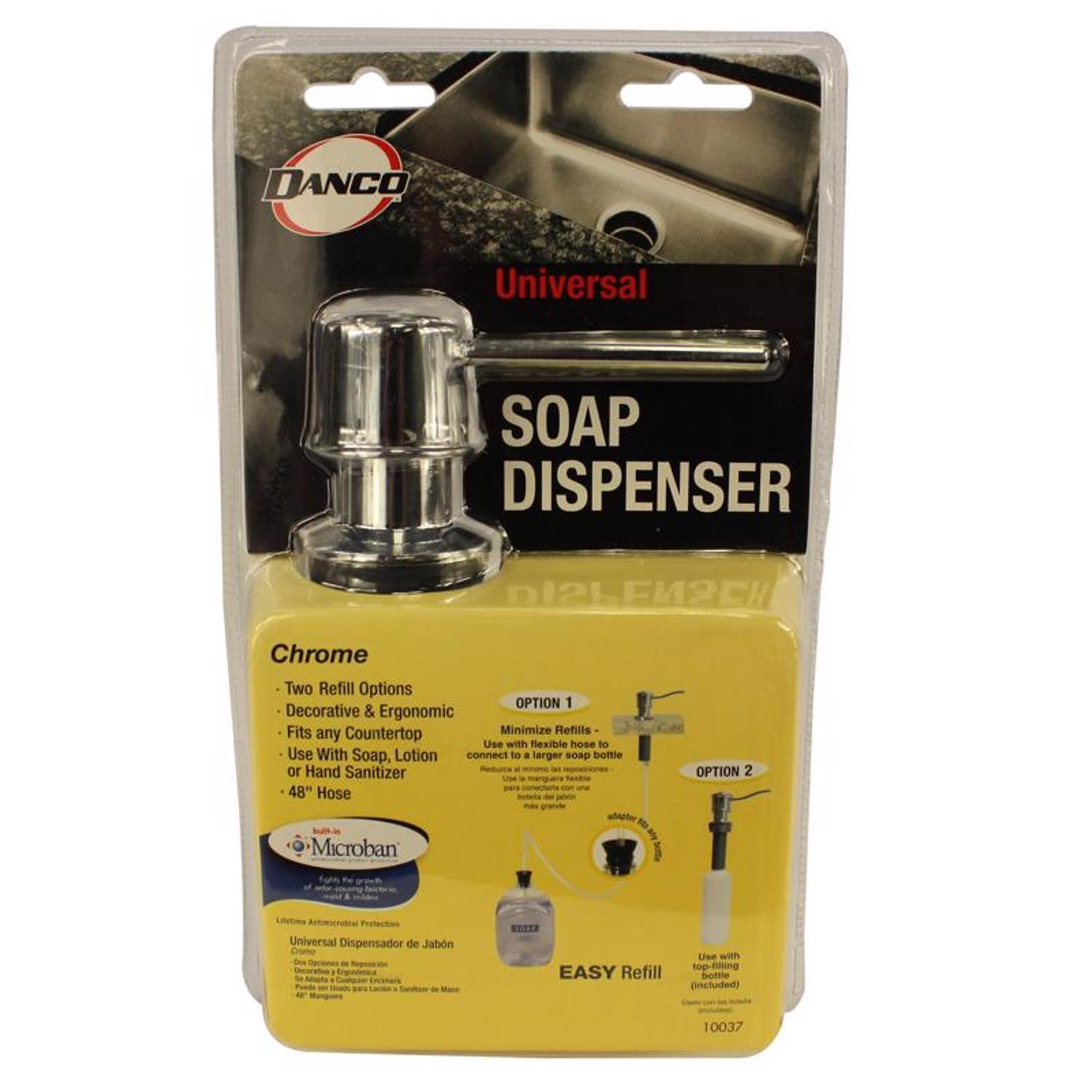 Ace Chrome Metal Lotion/Soap Dispenser