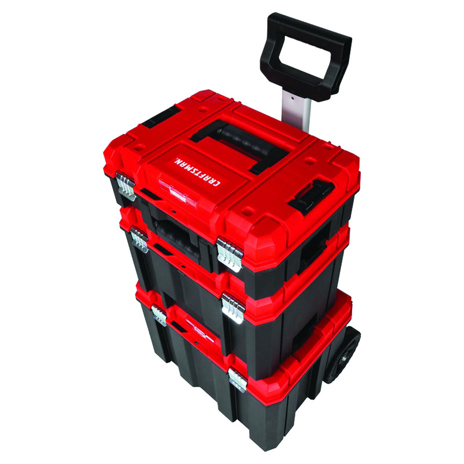 Craftsman VERSASTACK 17 in. Tower Tool Box Black/Red | Stine Home ...