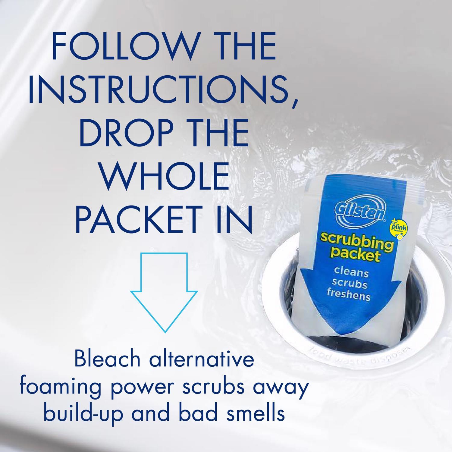 Glisten Tablet Garbage Disposal Cleaner 4.9 oz