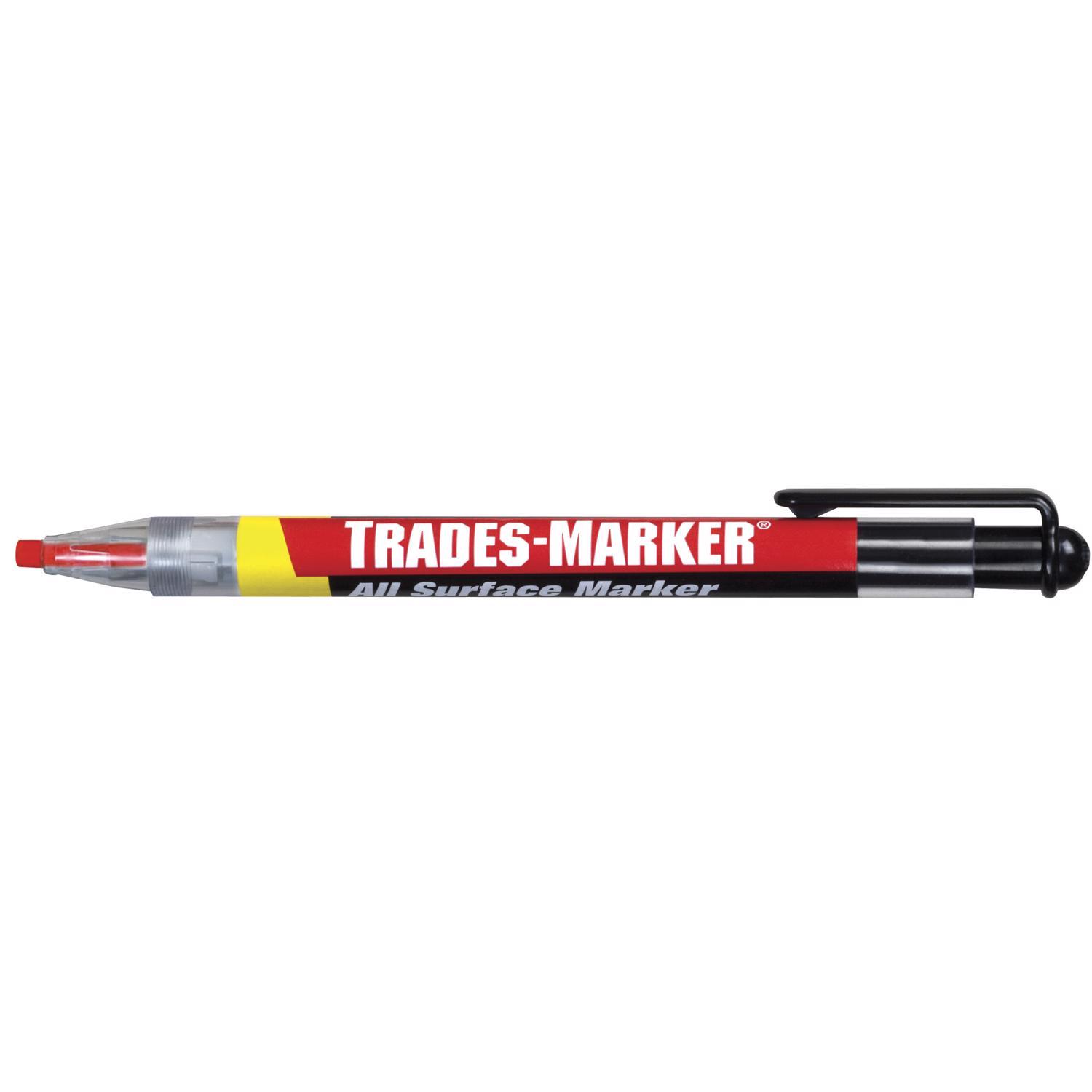 Markal Trades Marker Assorted Medium Tip Markers 4 pk