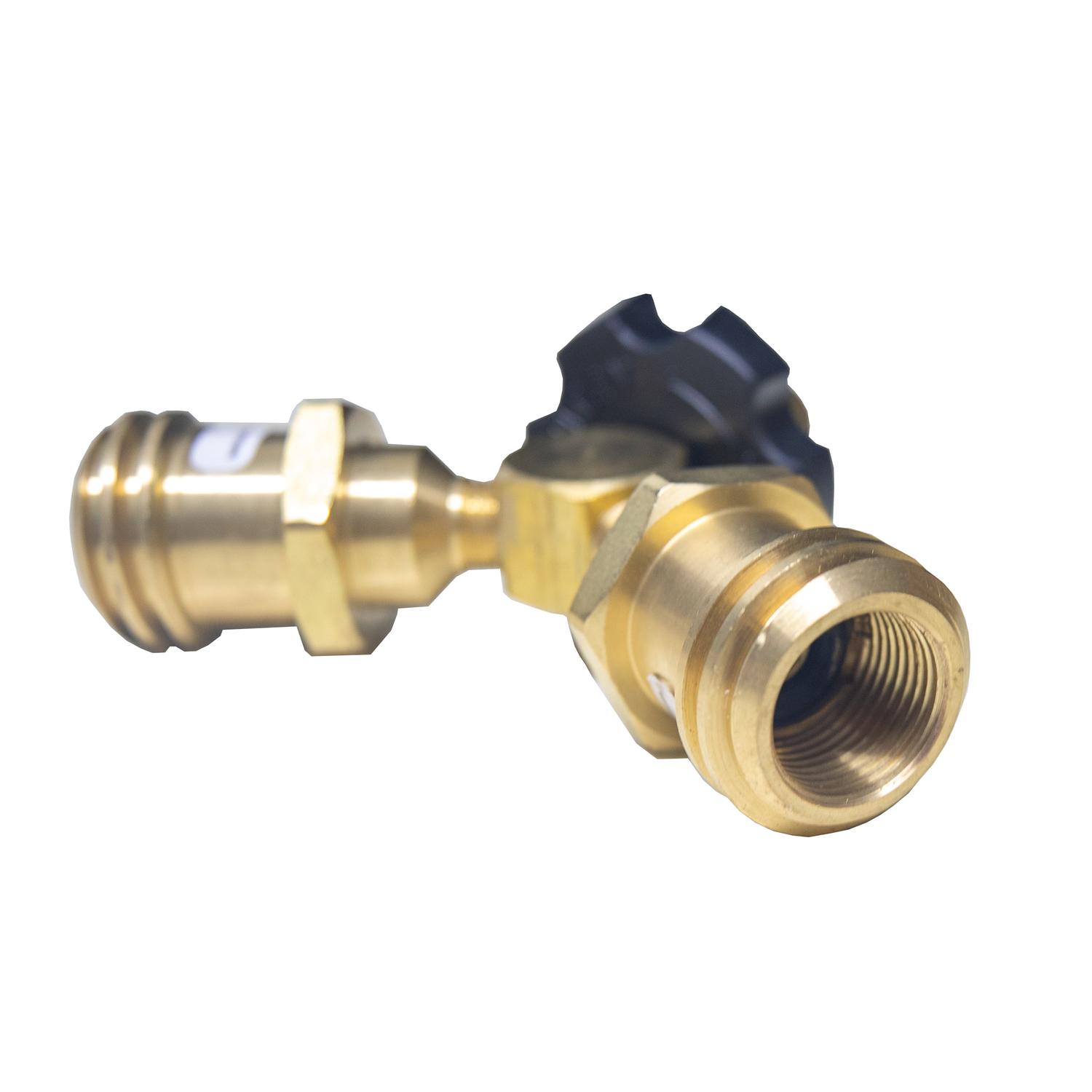 Mr. Heater 2 in. D Brass/Plastic Propane Y Female Adapter