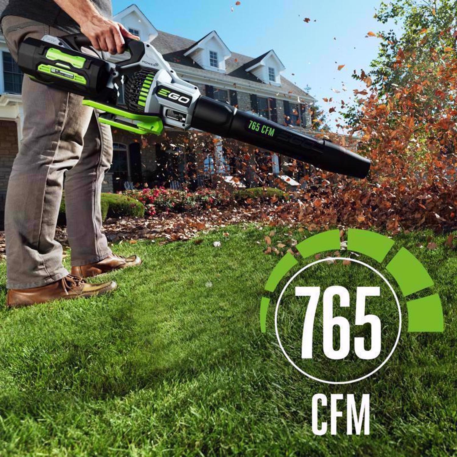 EGO Power+ LB7654 200 mph 765 CFM 56 V Battery Handheld Leaf Blower Kit (Battery & Charger) W/ 5.0 AH BATTERY