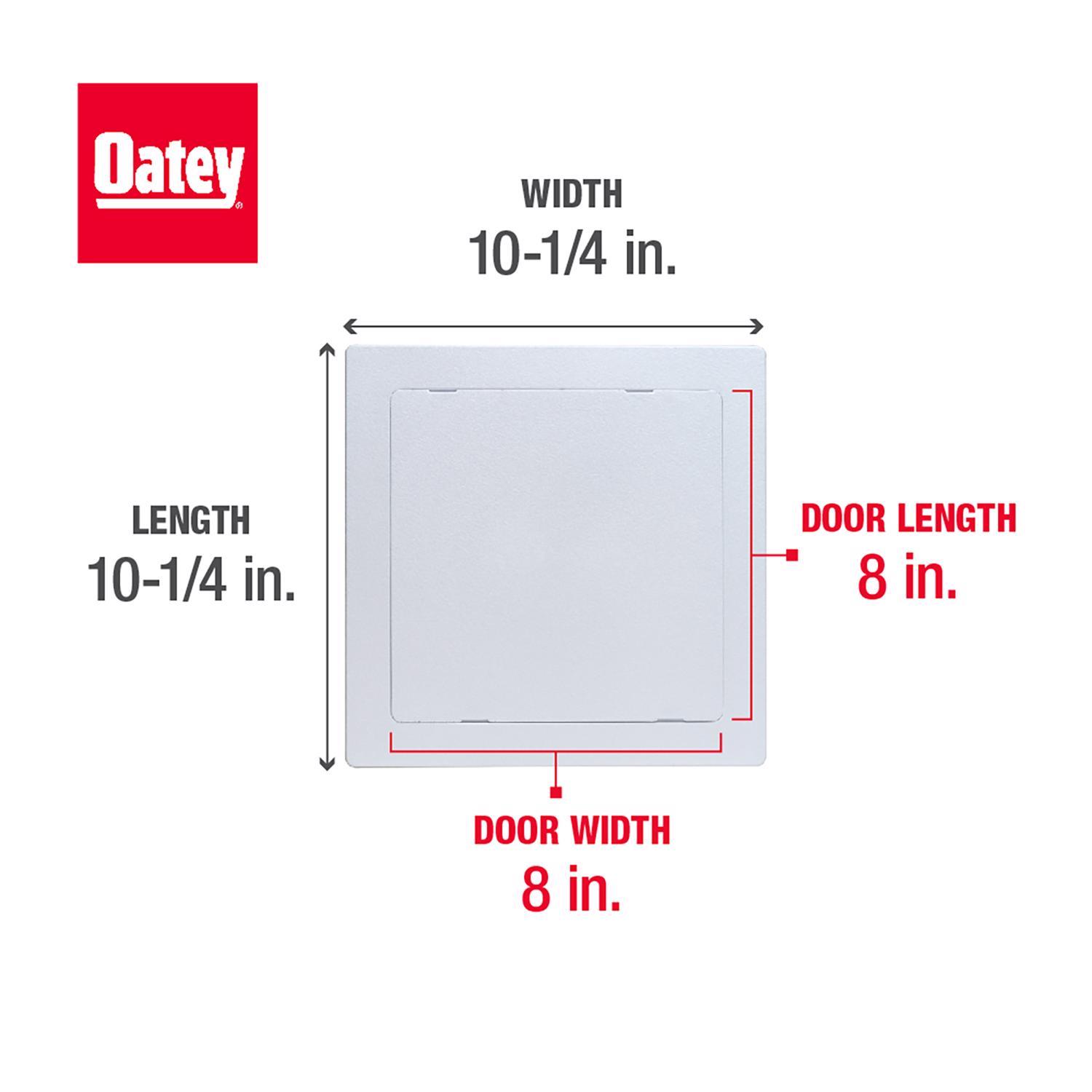 Oatey Snap-In Access Panel with Frame