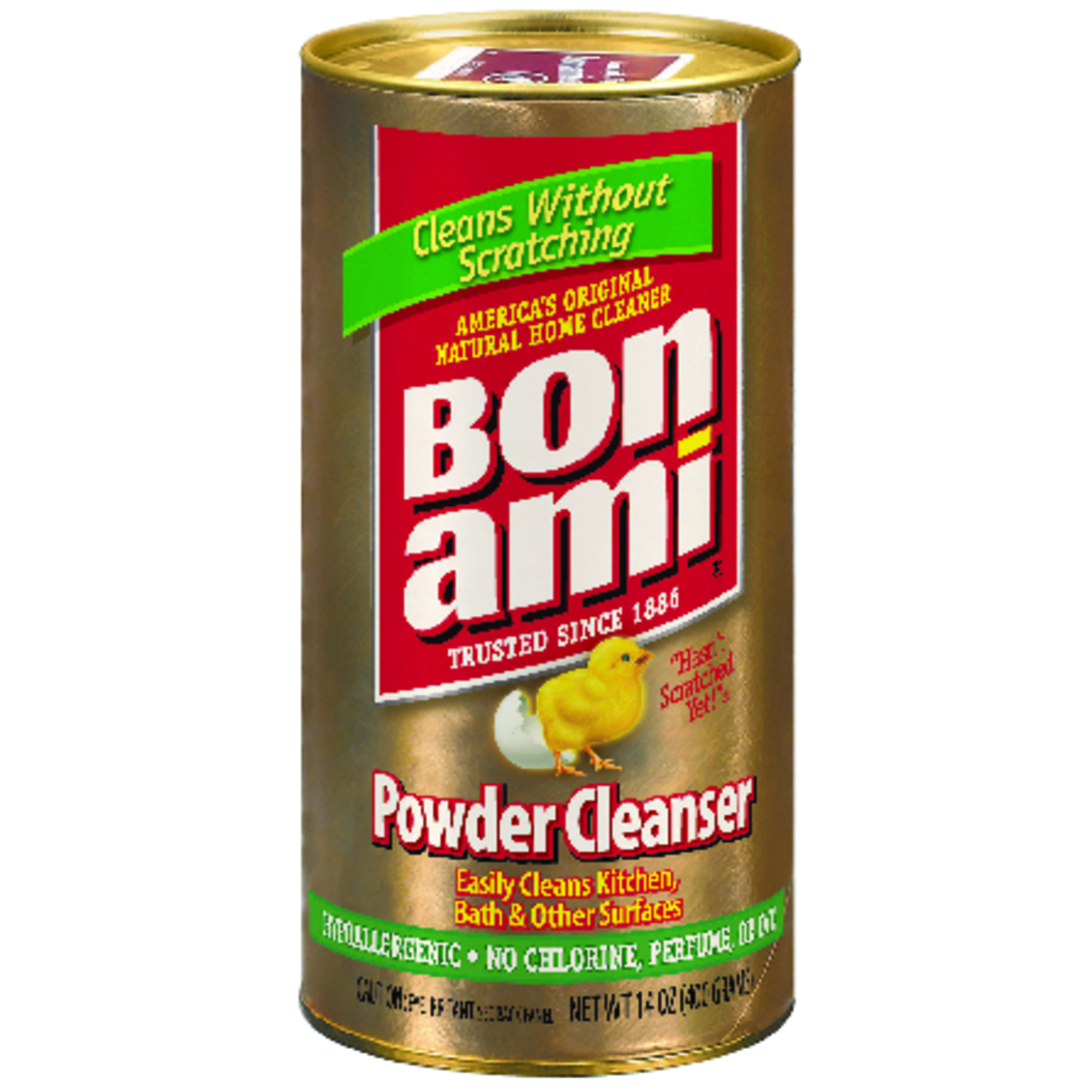 Bon Ami No Scent Cleaner 14 oz Powder