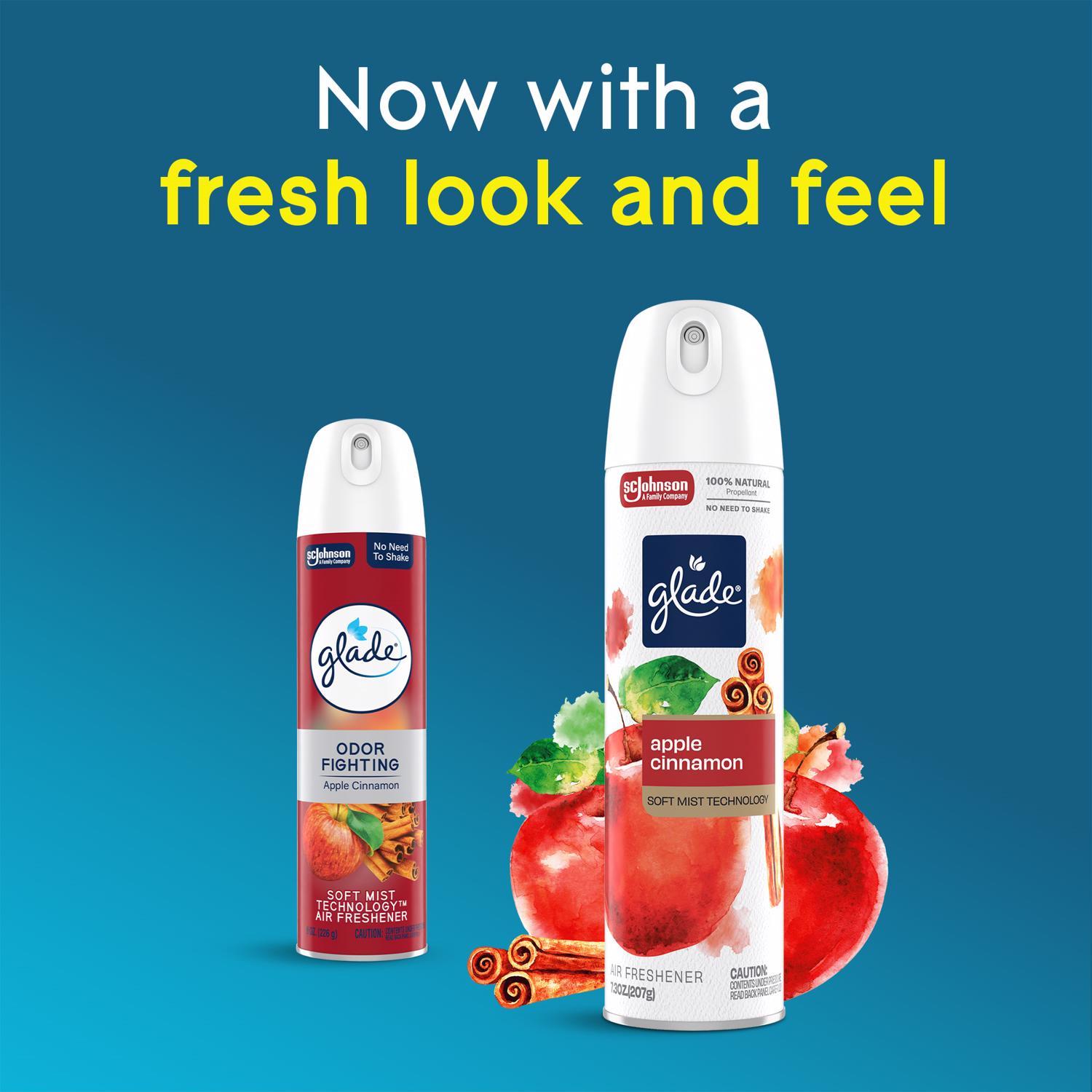 Glade Apple Cinnamon Scent Air Freshener 7.3 oz Aerosol