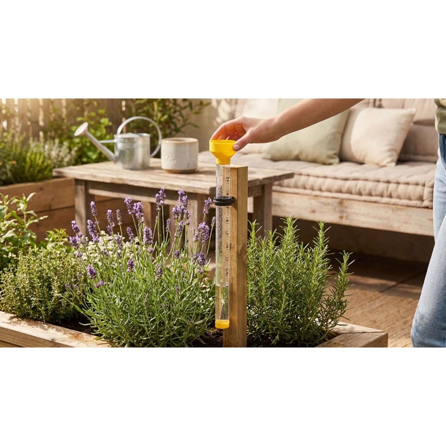 Taylor Jumbo Rain Gauge Bracket 3.74 in. W X 3.74 in. L