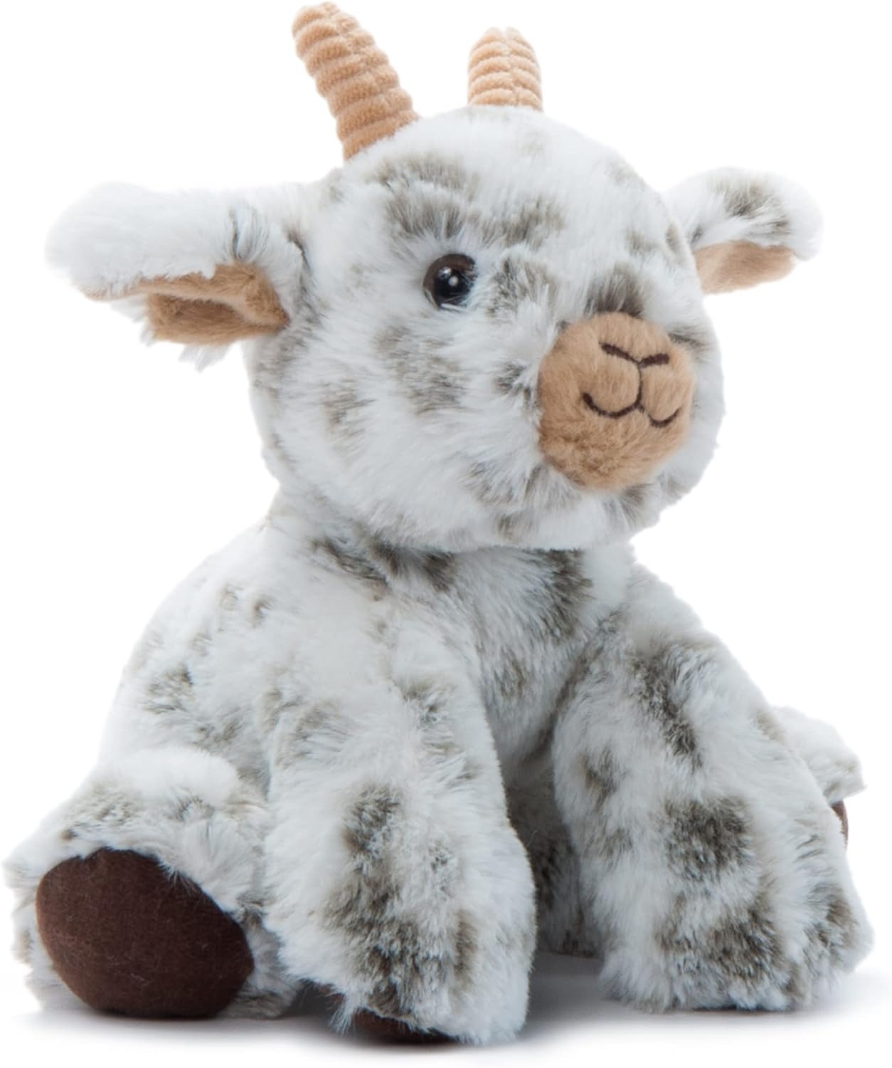 The Petting Zoo Goat Stuffed Animal Plushie, Gifts for Kids, Wild Onez Wildlife Barn Animals 9 in.