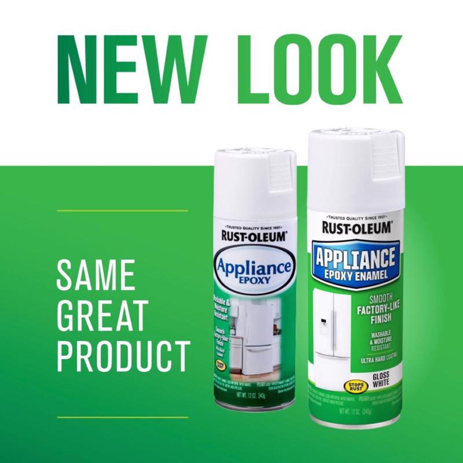 Rust-Oleum Specialty Gloss White Oil-Based Appliance Epoxy 12 oz
