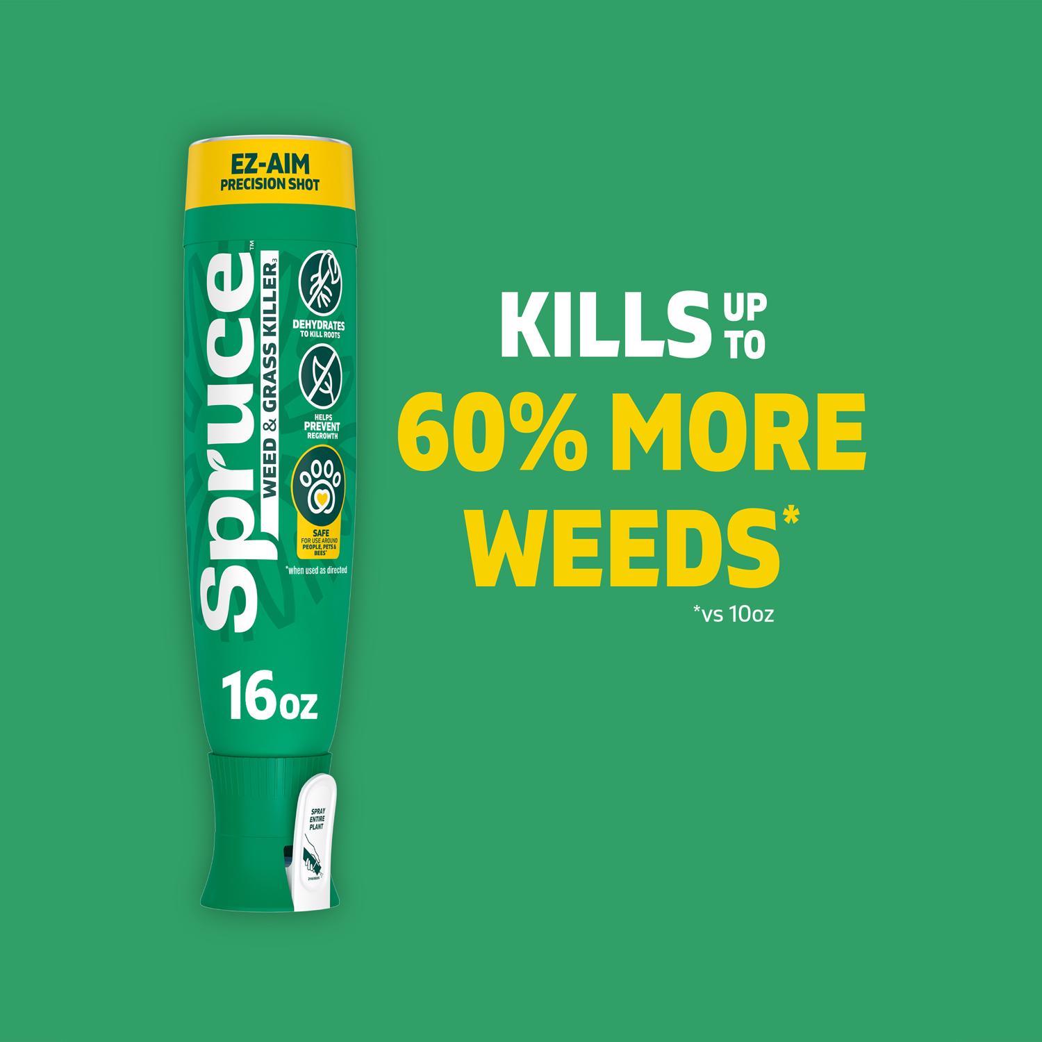 Spruce EZ Aim Weed and Grass Weed and Vegetation Killers RTU Liquid 10 oz