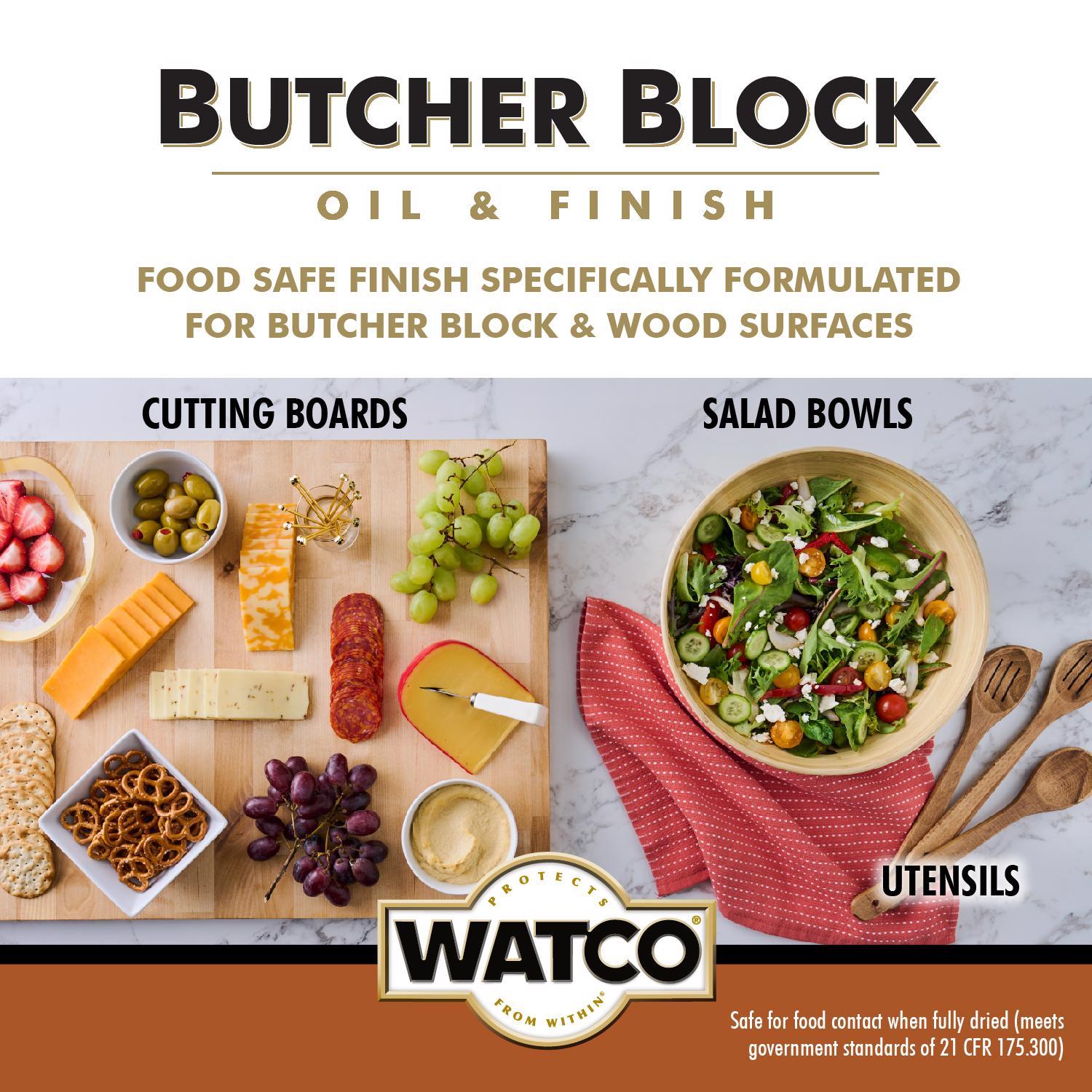 WATCO Butcher Block Oil 1 pt Liquid
