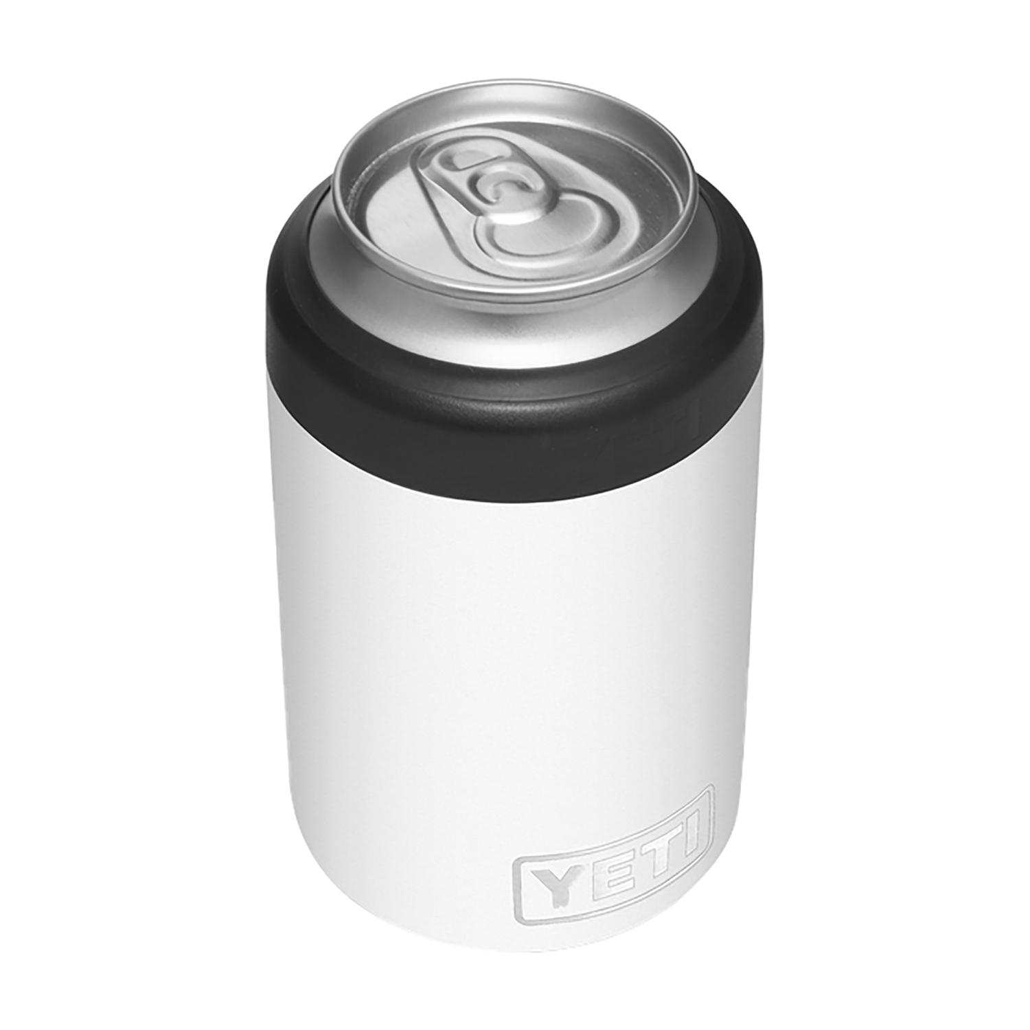 YETI Rambler 12 oz Colster White BPA Free Can Insulator