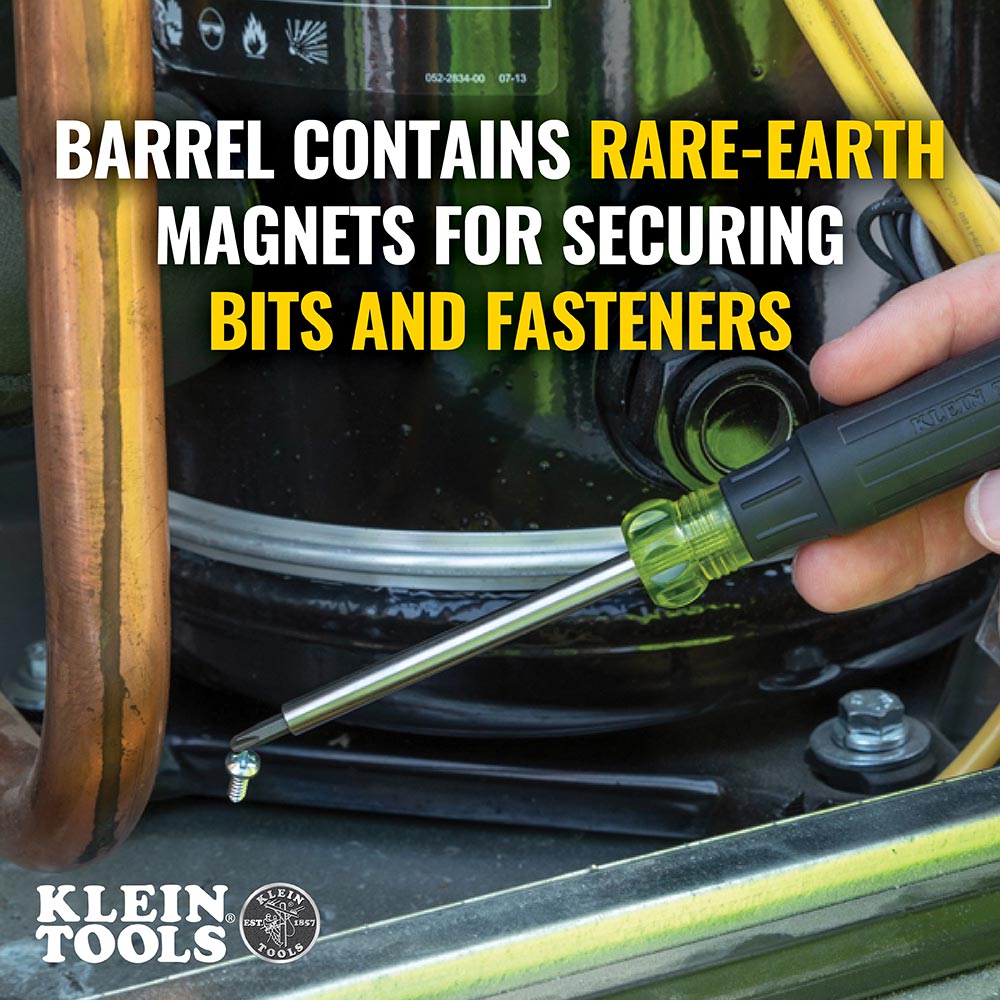 Klein 27-in-1 Multi-Bit Precision Screwdriver with Tamperproof Bits