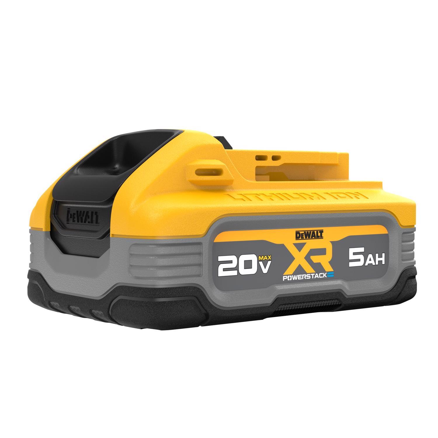 DeWalt 20V MAX POWERSTACK DCBP520 5 Ah Lithium-Ion Battery 1 pc