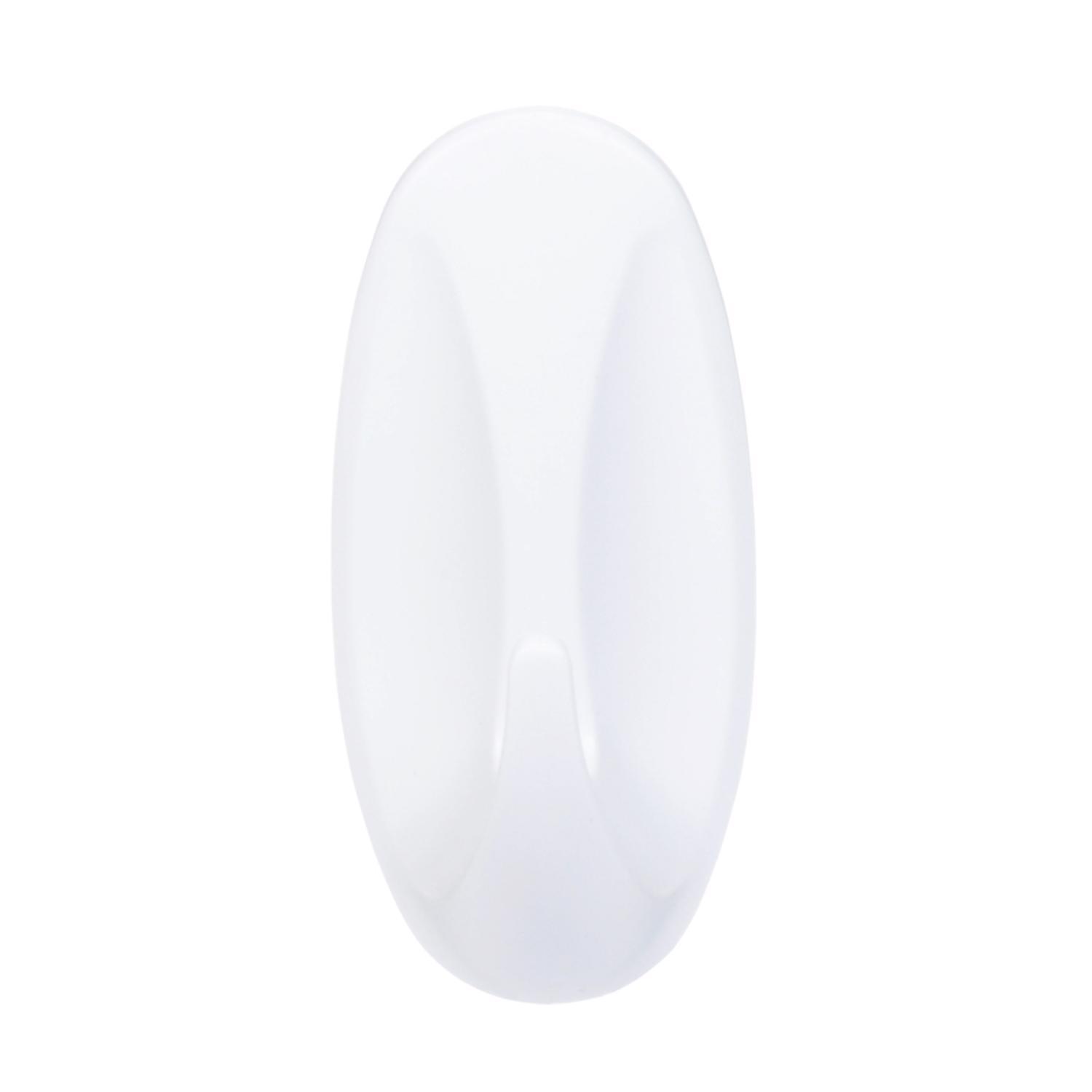 3M Command Small Plastic Designer Hooks 2.125 in. L 2 pk