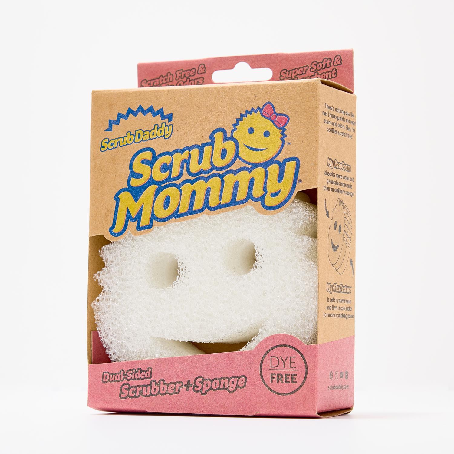 Scrub Daddy Scrub Mommy Non-Scratch Scrubber Sponge For Multi-Purpose 6 in. L 1 pk