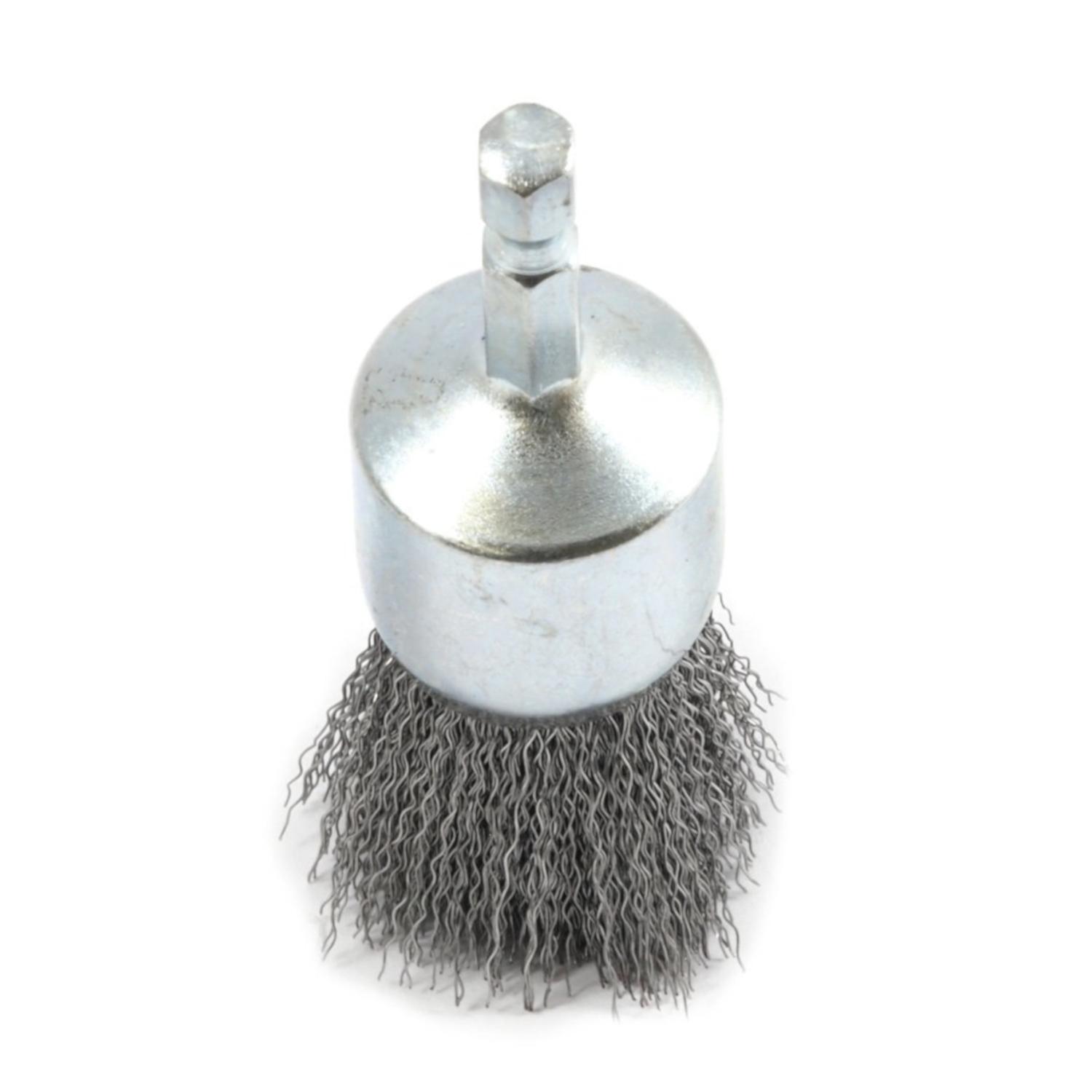 Forney 1 in. Crimped Wire Wheel Brush Metal 20000 rpm 1 pc