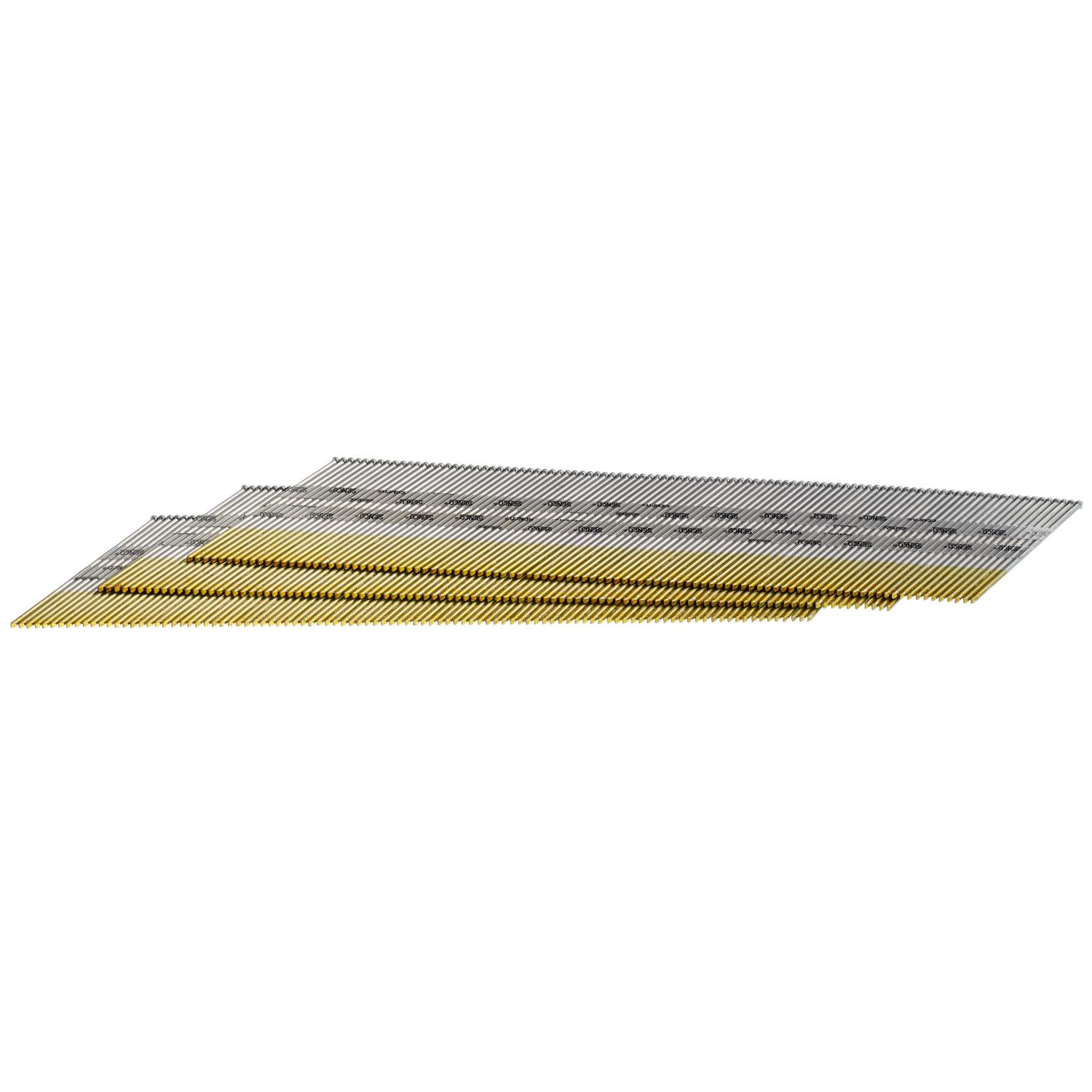 Senco 2-1/2 in. L X 15 Ga. Angled Strip Bright Finish Nails 34 deg 3000 pk