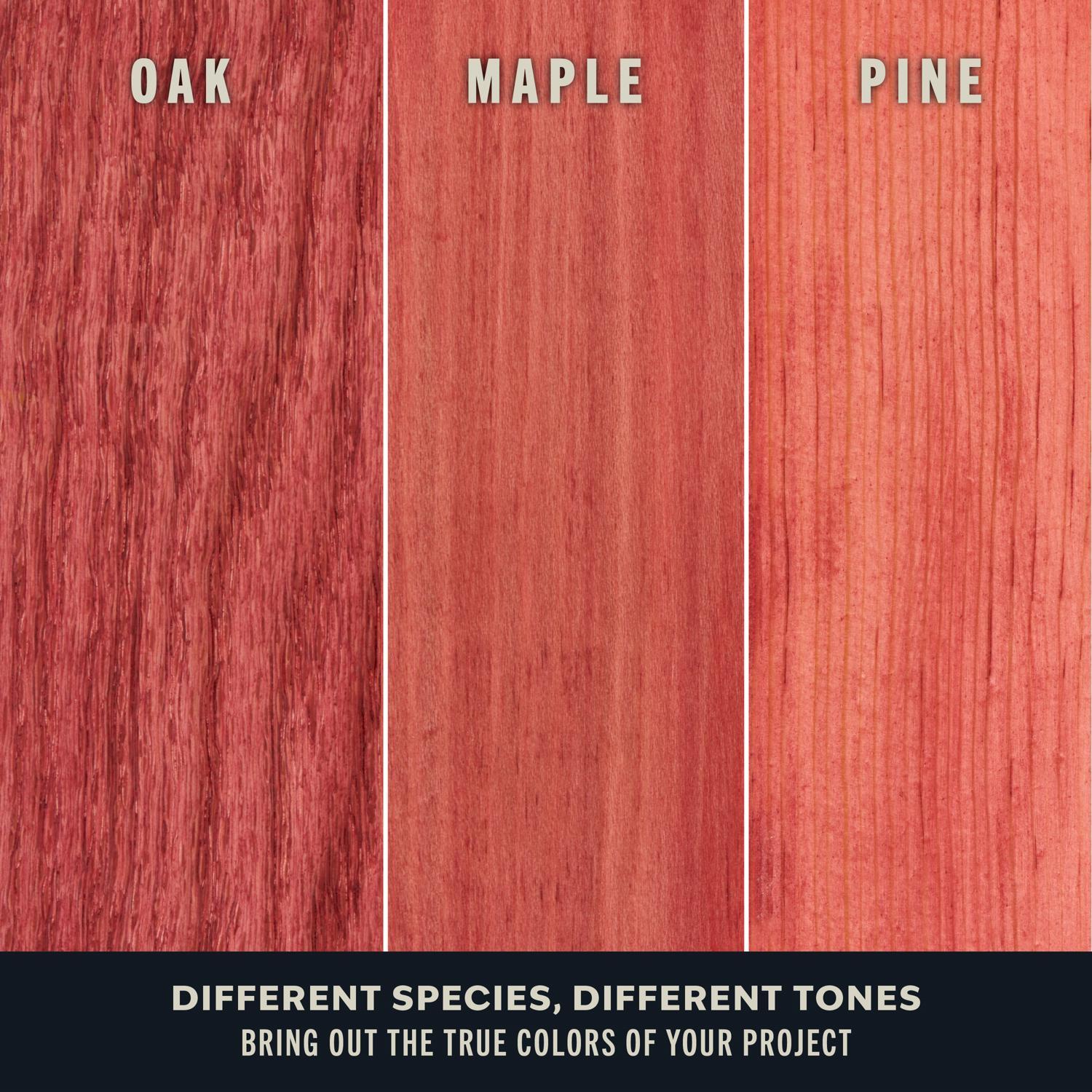 Varathane Semi-Transparent Barn Red Oil-Based Urethane Modified Alkyd Wood Stain 1 qt