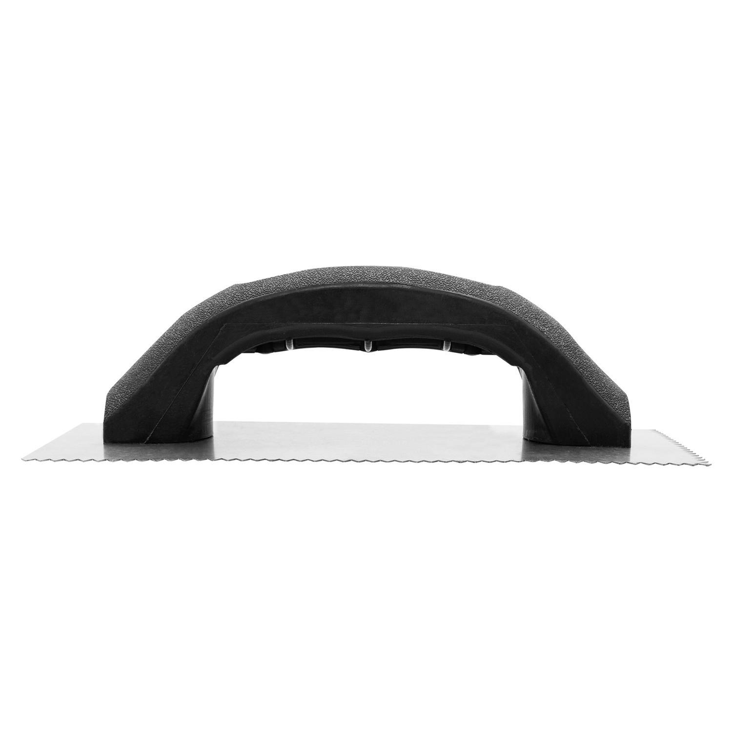 QEP 9 in. W X 4 in. L Steel V Notched Trowel