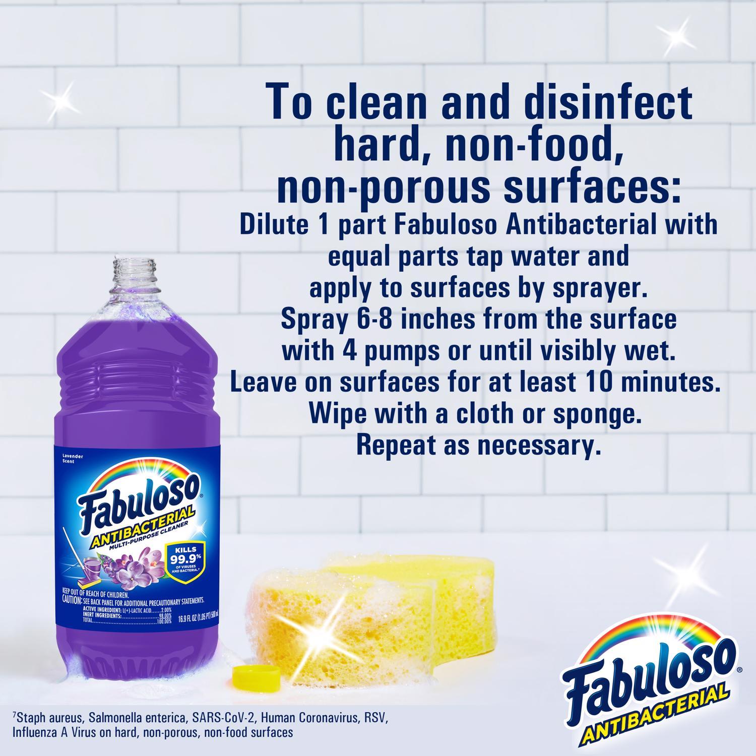 Fabuloso Lavender Scent Multi-Purpose Cleaner Liquid 16.9 oz