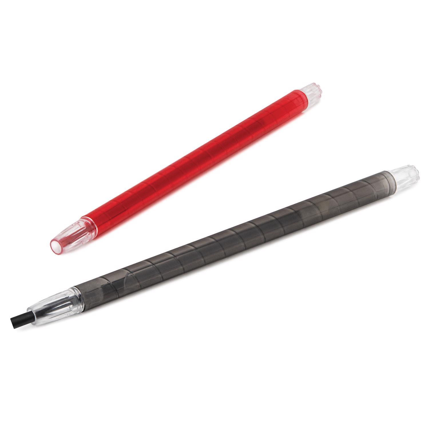 QEP.35 in. L China Marker Black/Red 2 pc