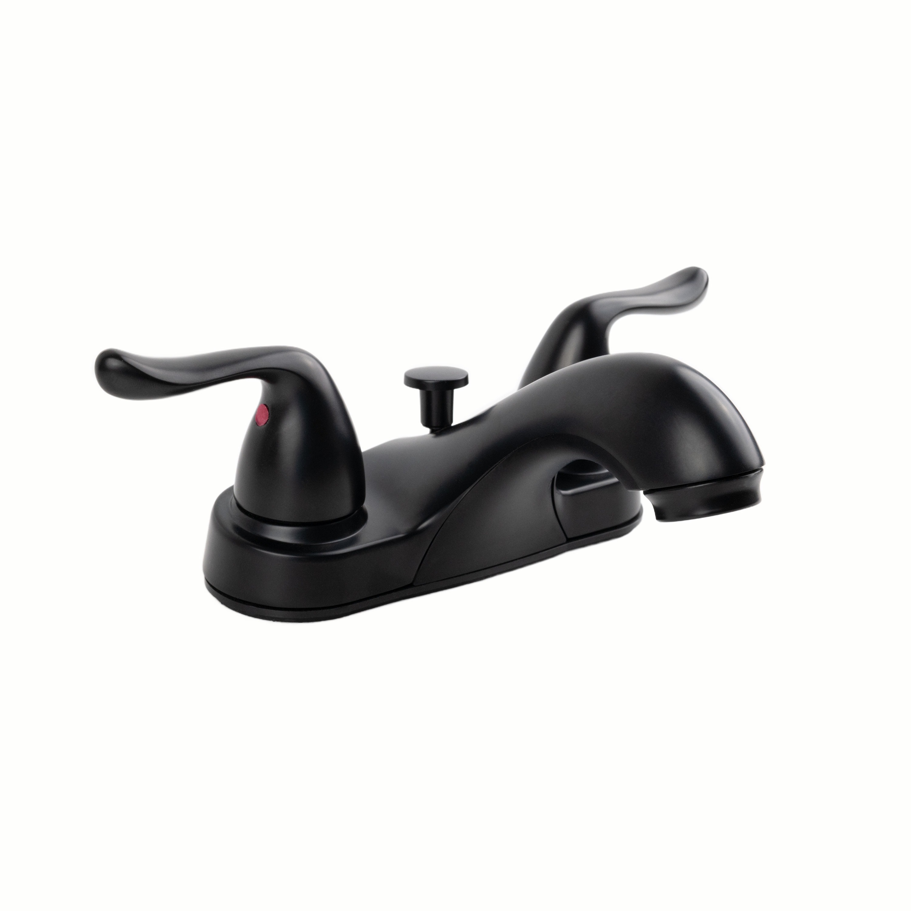 MSI 2 HANDLE BATHROOM FAUCET - 405 MATTE BLACK