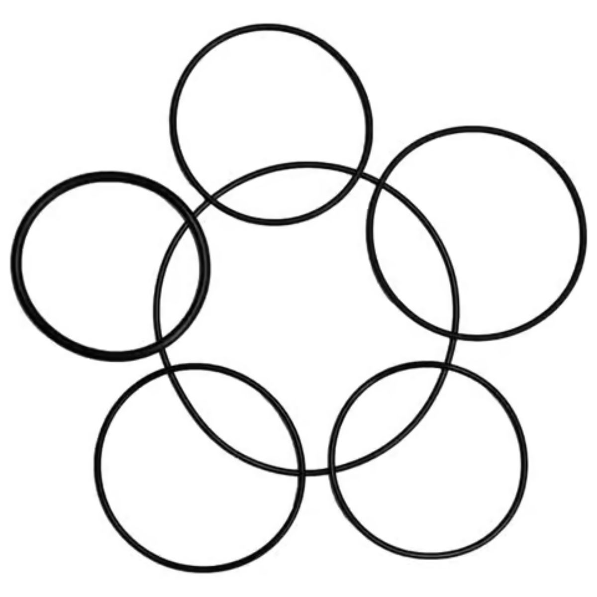 Ace Rubber O-Ring Kit 6 Pack