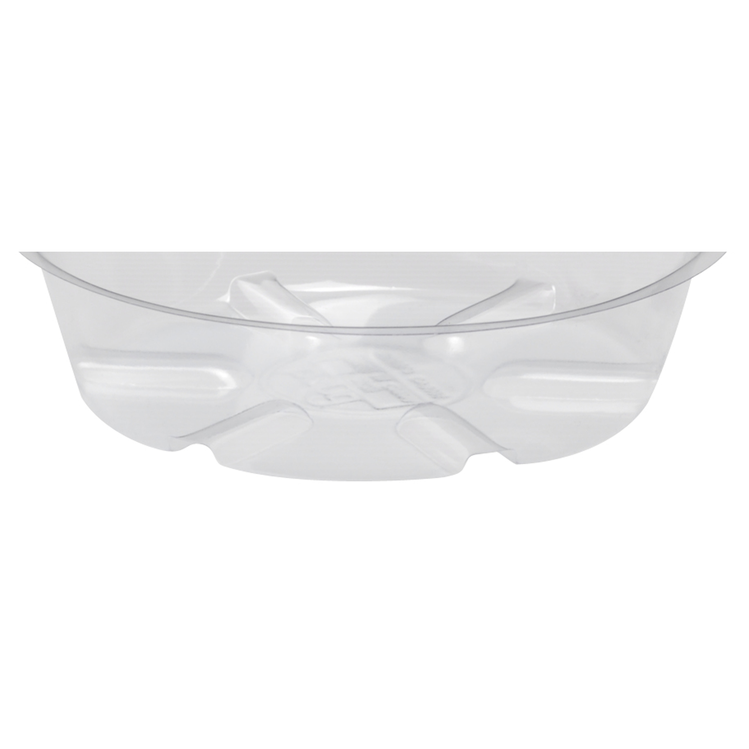Bond 4 in. D Vinyl Plant Saucer Clear