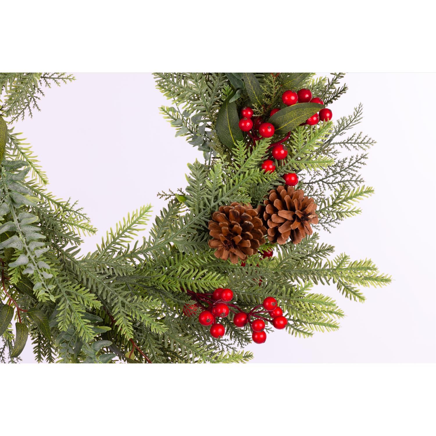 Celebrations 24 in. D X 24 ft. L Thinner Everyday Wreath