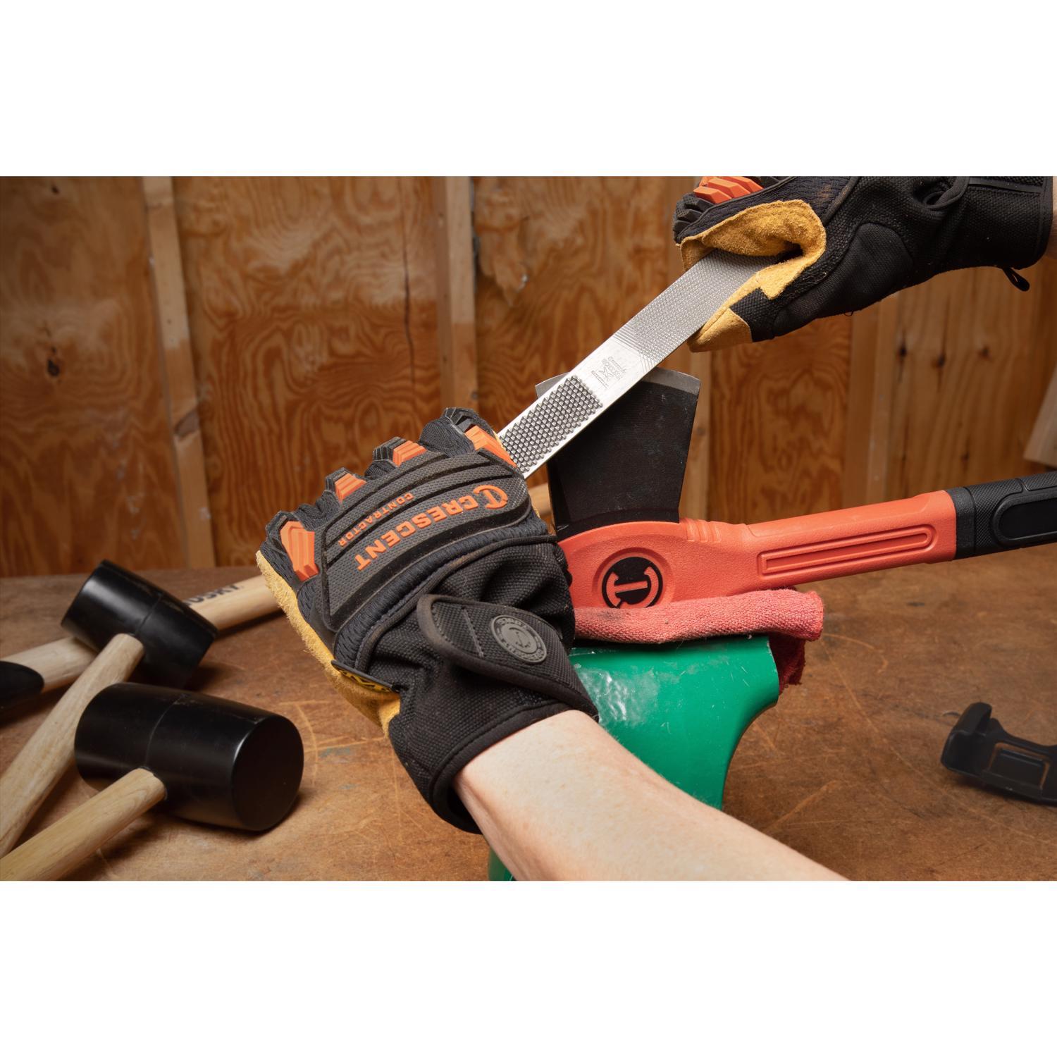 Crescent Nicholson 8 in. L X 2.5 in. W Steel Assorted 4-in-1 Hand Rasp and File 1 pc