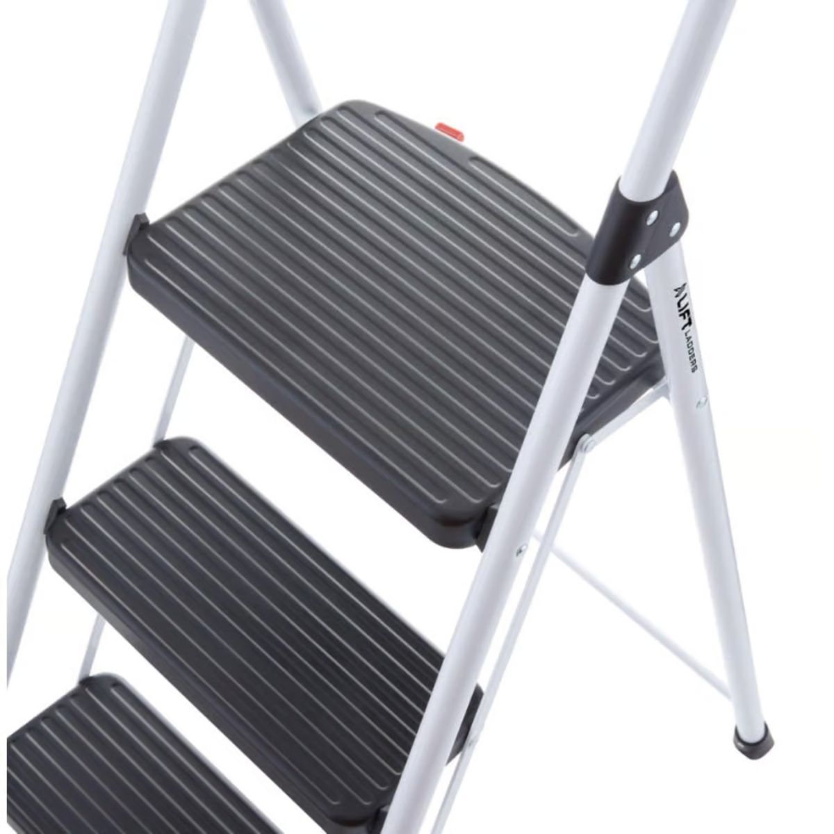 Lift Ladders 3.95 ft. H Steel Step Ladder Type II 225 lb. capacity