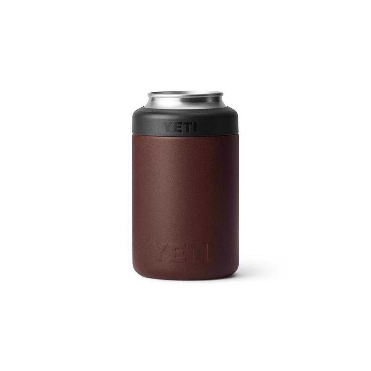 YETI Rambler 12 oz Wetlands Brown BPA Free Colster Can Insulator