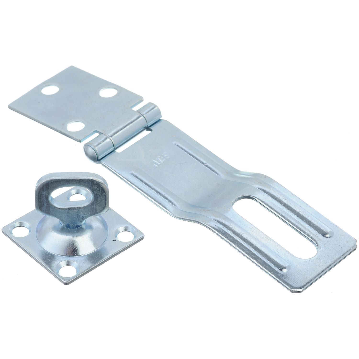 Ace Zinc 3-1/4 in. L Fixed Staple Safety Hasp 1 pk