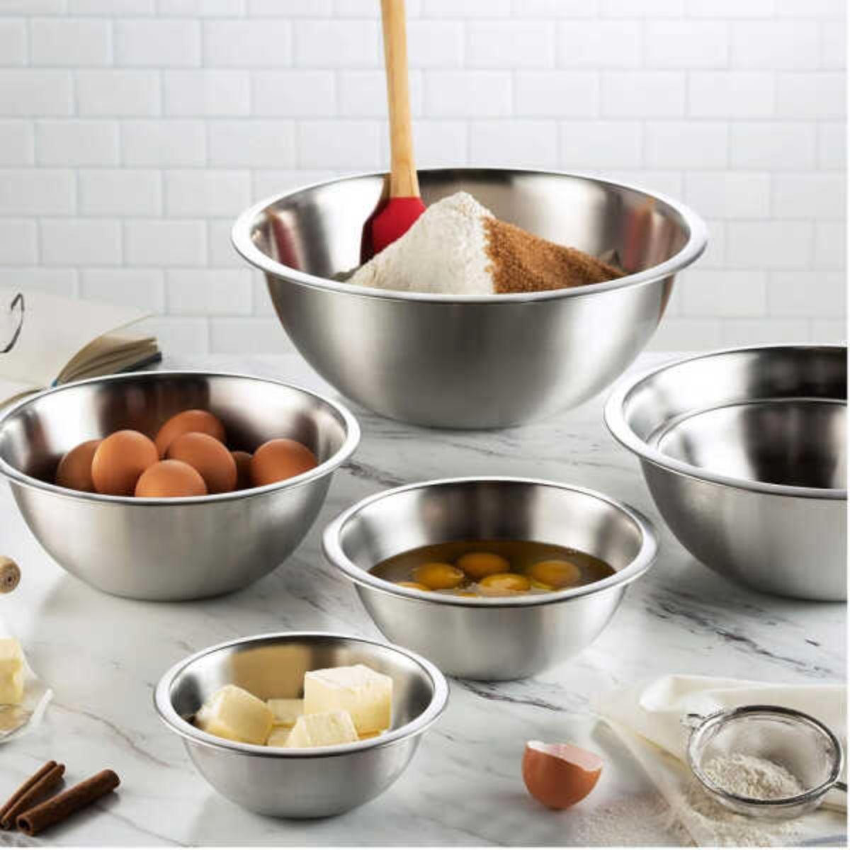 Bene Casa Mixing Bowl 1.5 QT Stainless Steel
