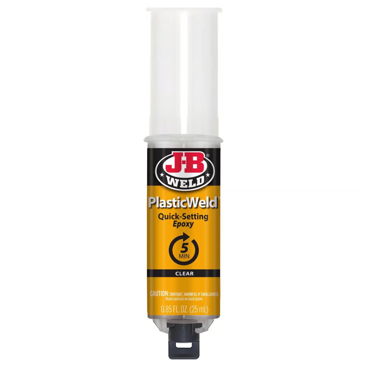 J-B Weld Plastic Weld High Strength Automotive Epoxy Gel 0.85 oz.